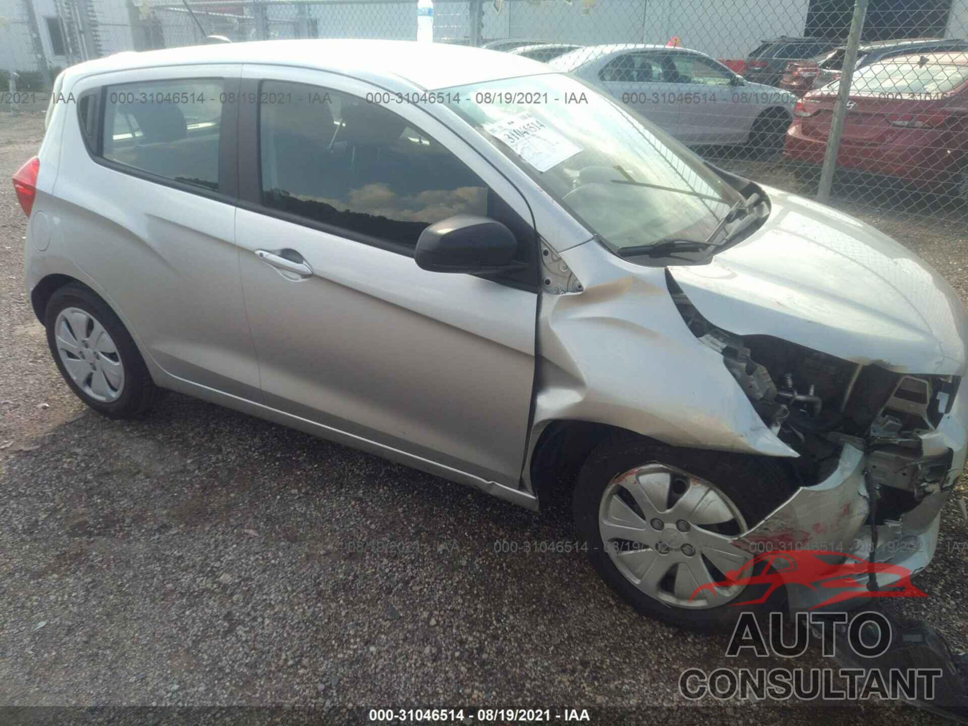 CHEVROLET SPARK 2017 - KL8CB6SA1HC736755