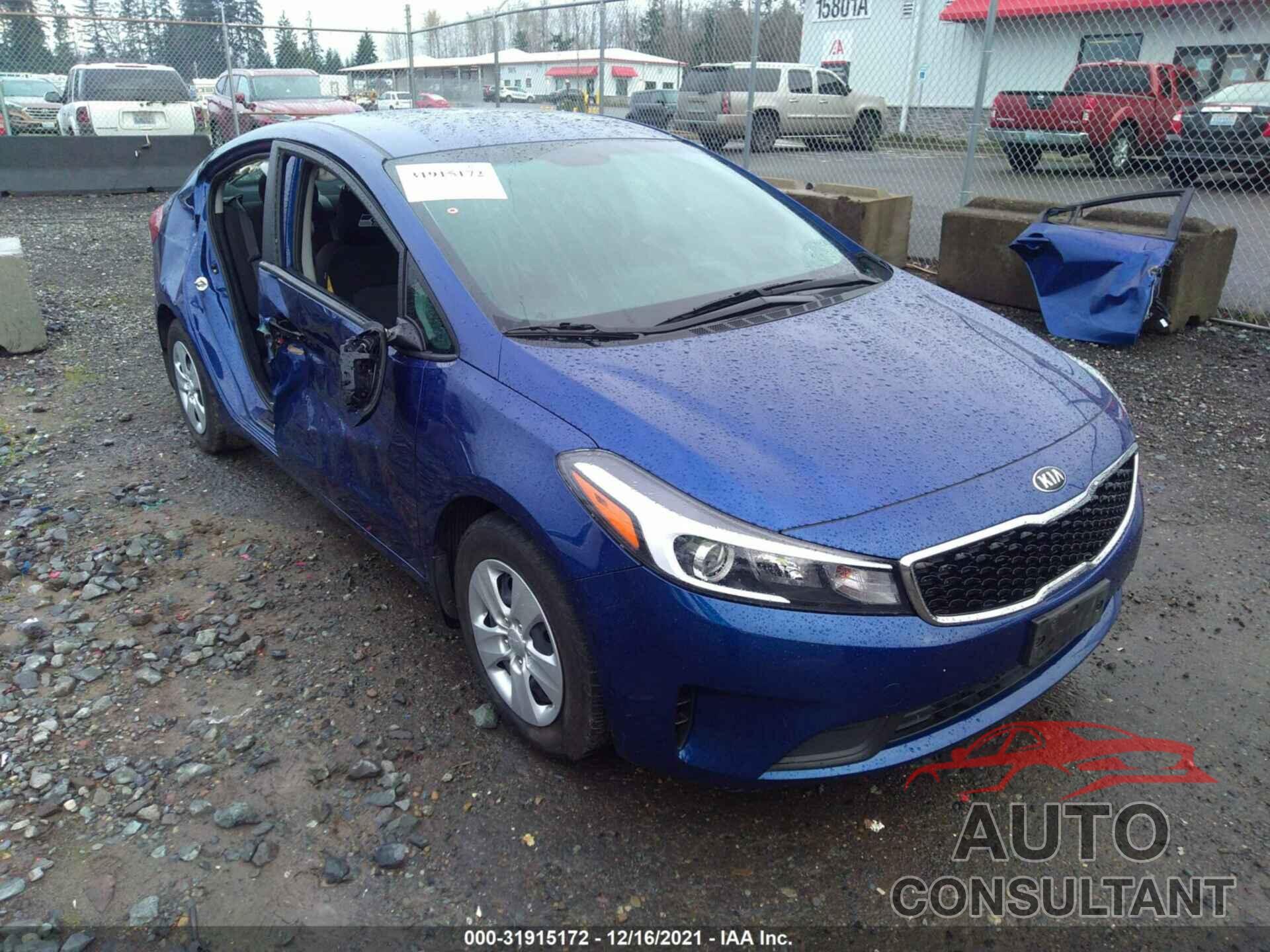 KIA FORTE 2017 - 3KPFK4A76HE141276