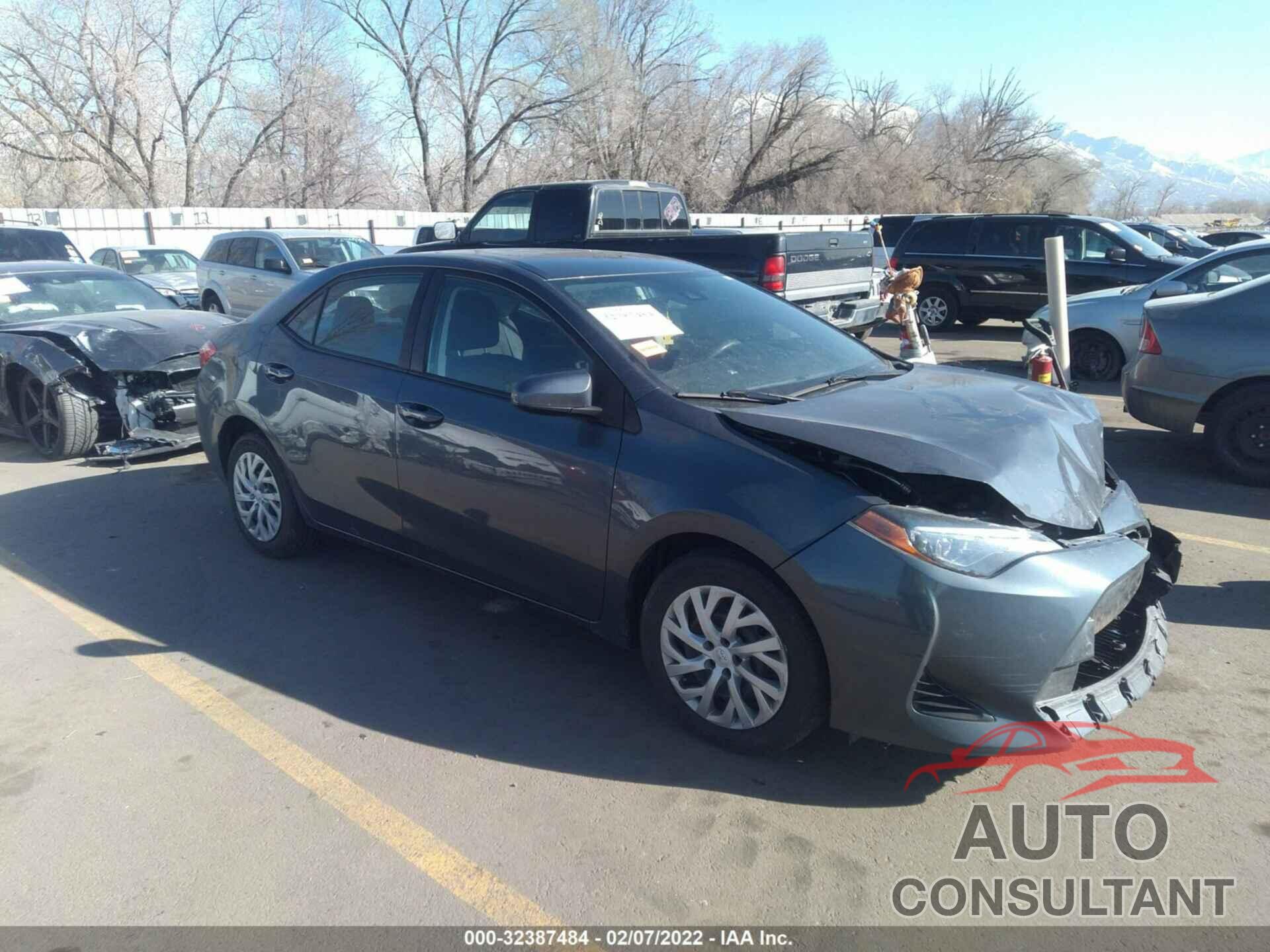 TOYOTA COROLLA 2017 - 2T1BURHE3HC886947