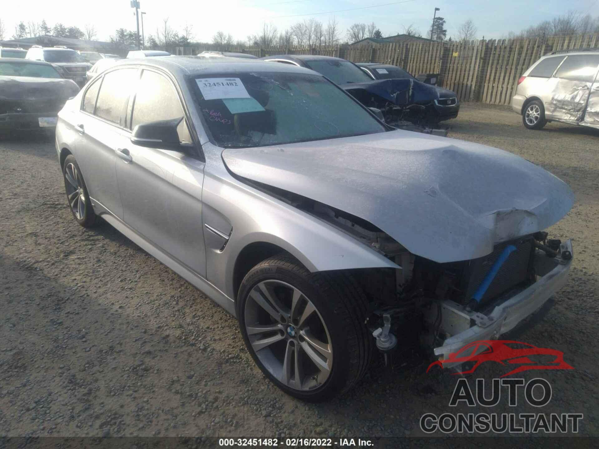 BMW 3 SERIES 2016 - WBA8E7C55GK415475