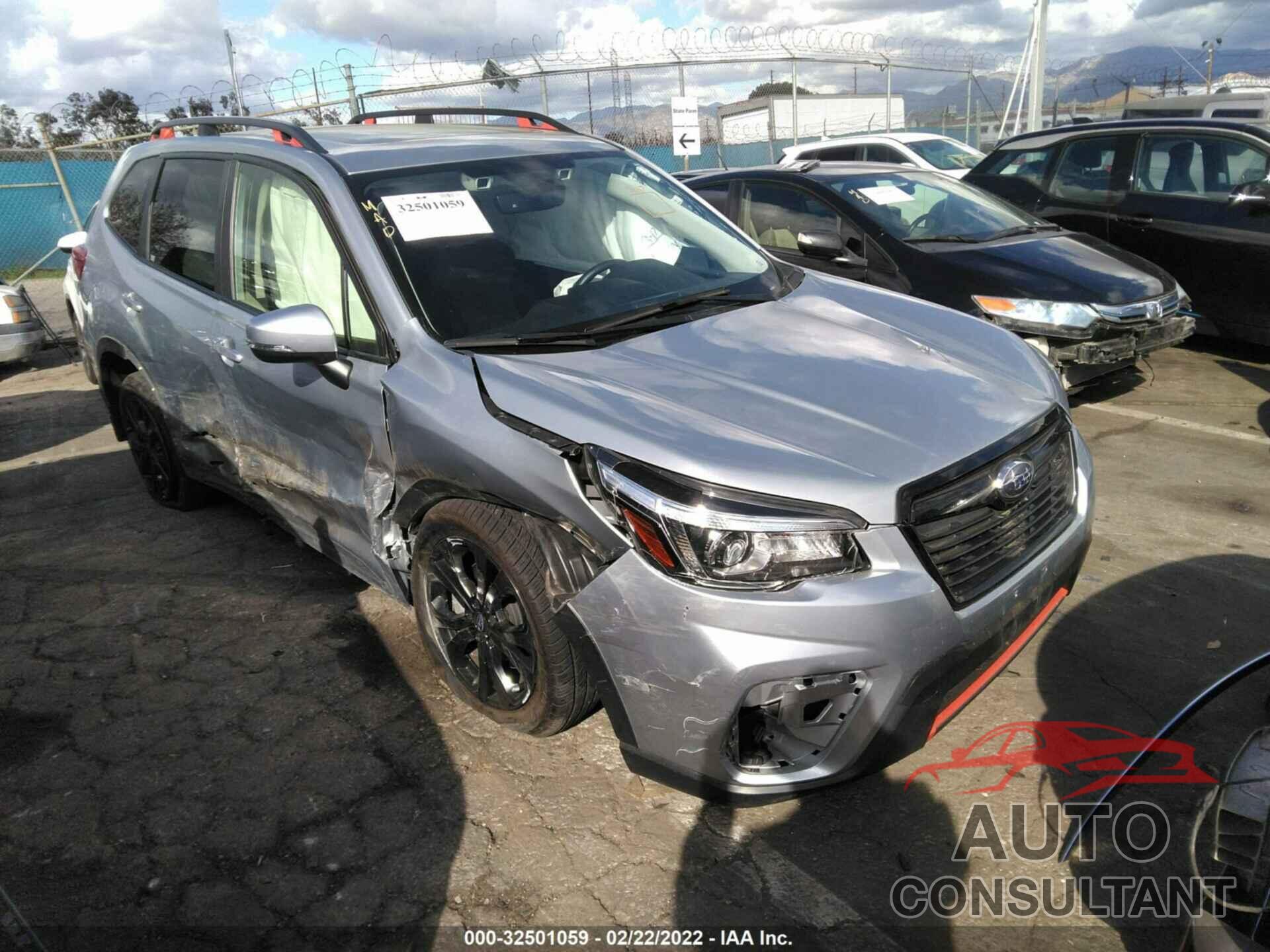 SUBARU FORESTER 2019 - JF2SKAPC4KH489694