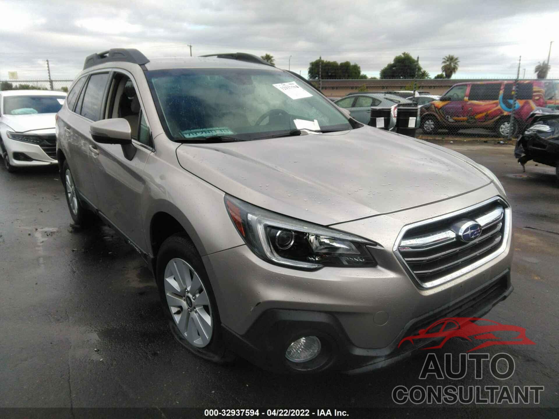 SUBARU OUTBACK 2018 - 4S4BSAFC3J3368663
