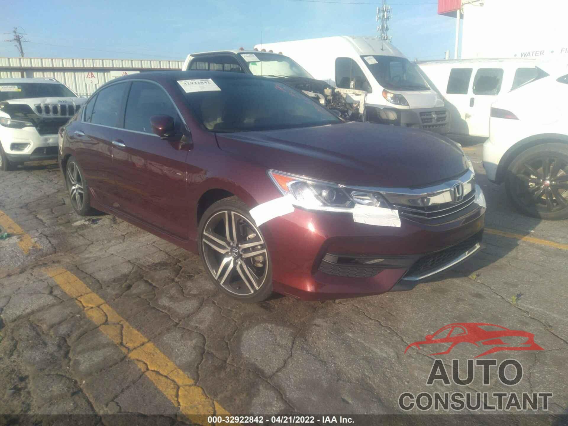 HONDA ACCORD SEDAN 2017 - 1HGCR2F18HA100076