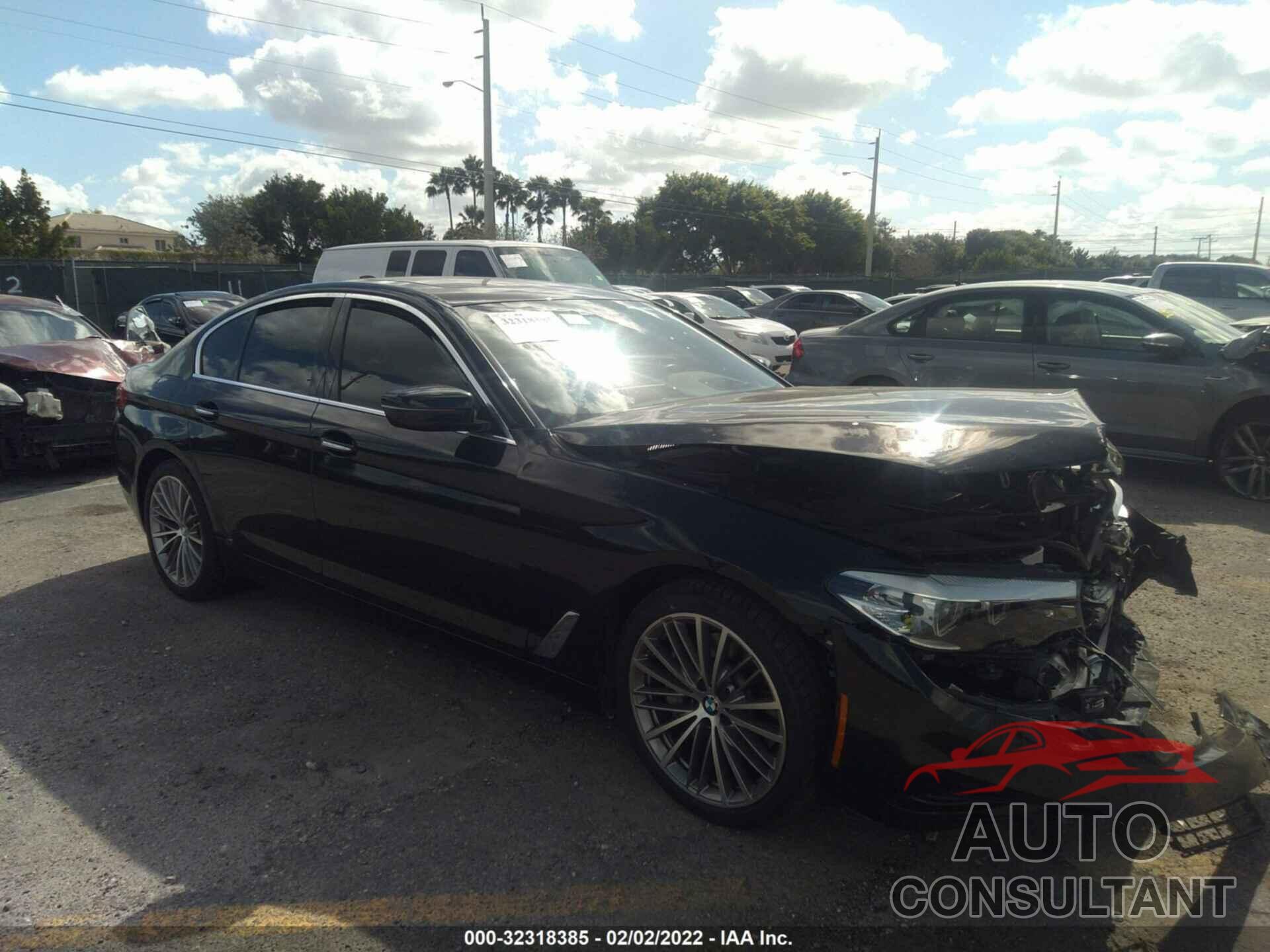 BMW 5 SERIES 2018 - WBAJA5C50JG898904