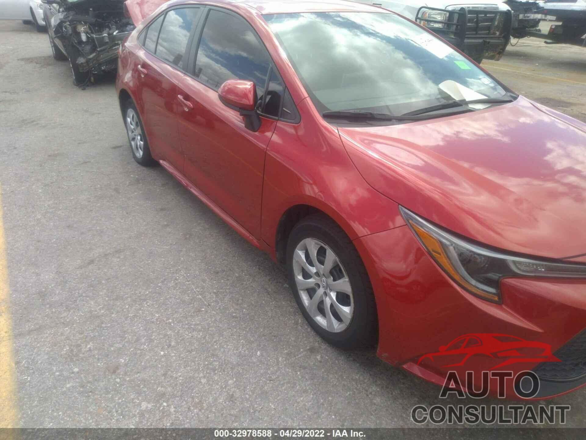 TOYOTA COROLLA 2020 - 5YFEPRAE9LP104304