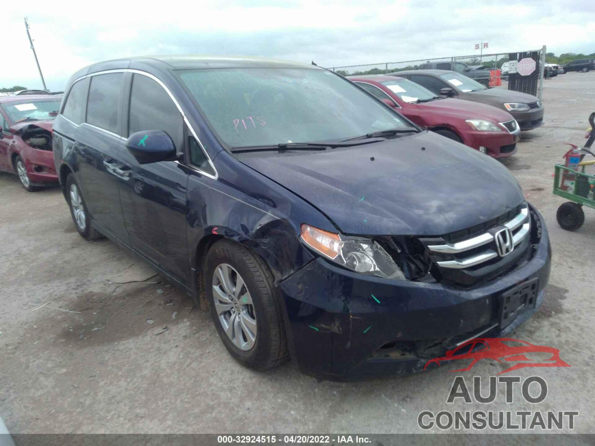 HONDA ODYSSEY 2016 - 5FNRL5H48GB075320