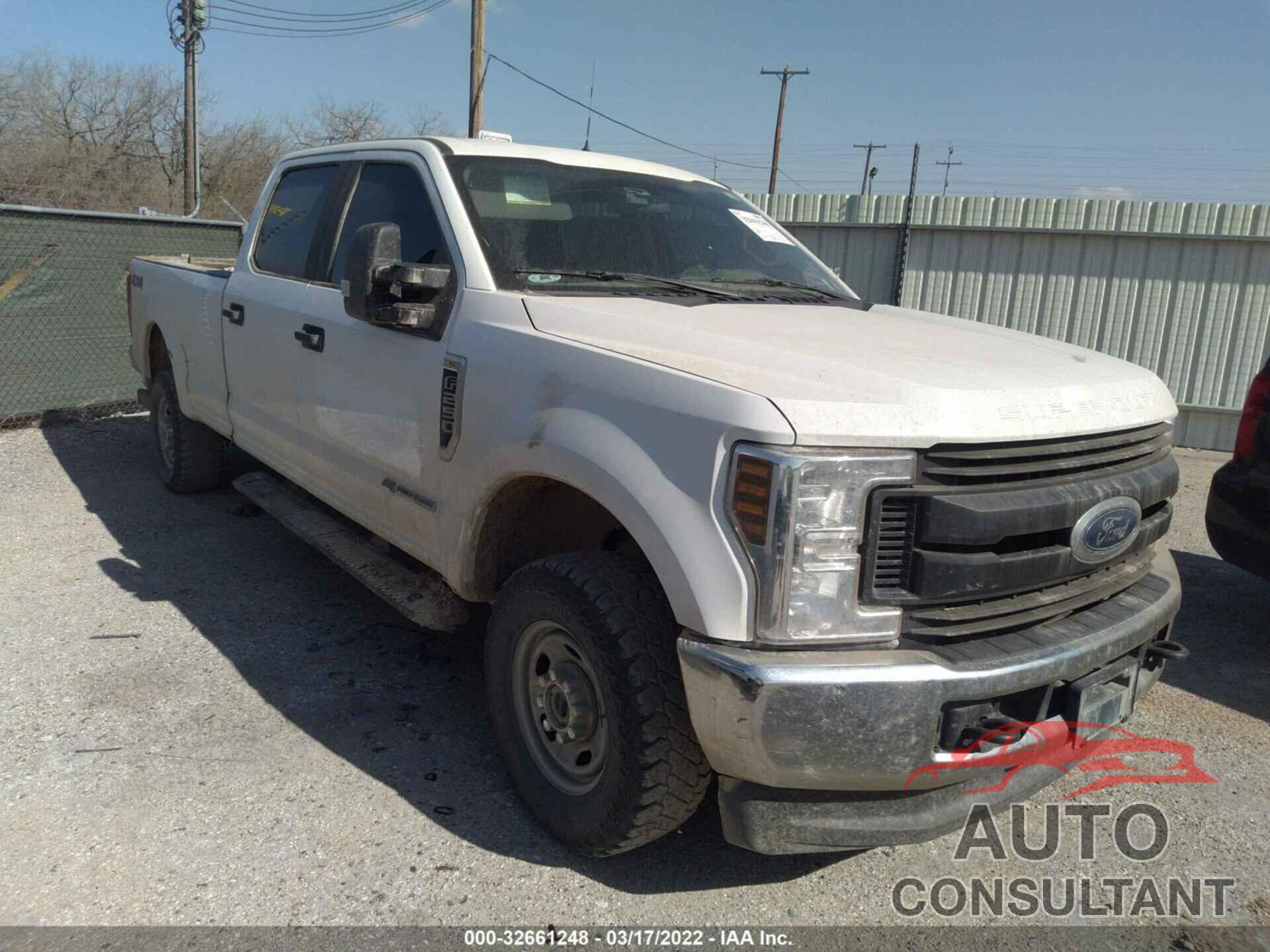 FORD SUPER DUTY F-250 SRW 2019 - 1FT7W2BT8KEC90722