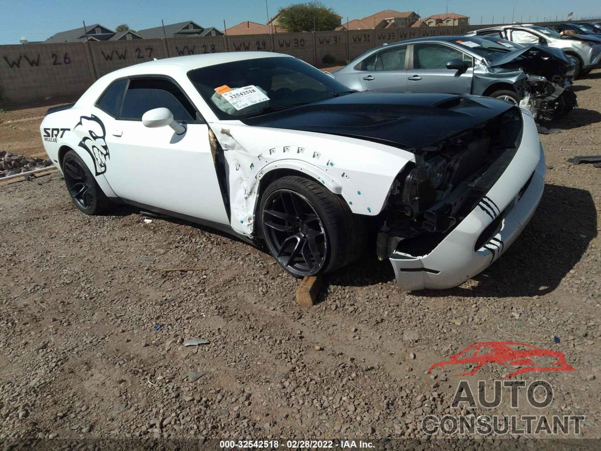 DODGE CHALLENGER 2018 - 2C3CDZC92JH321345