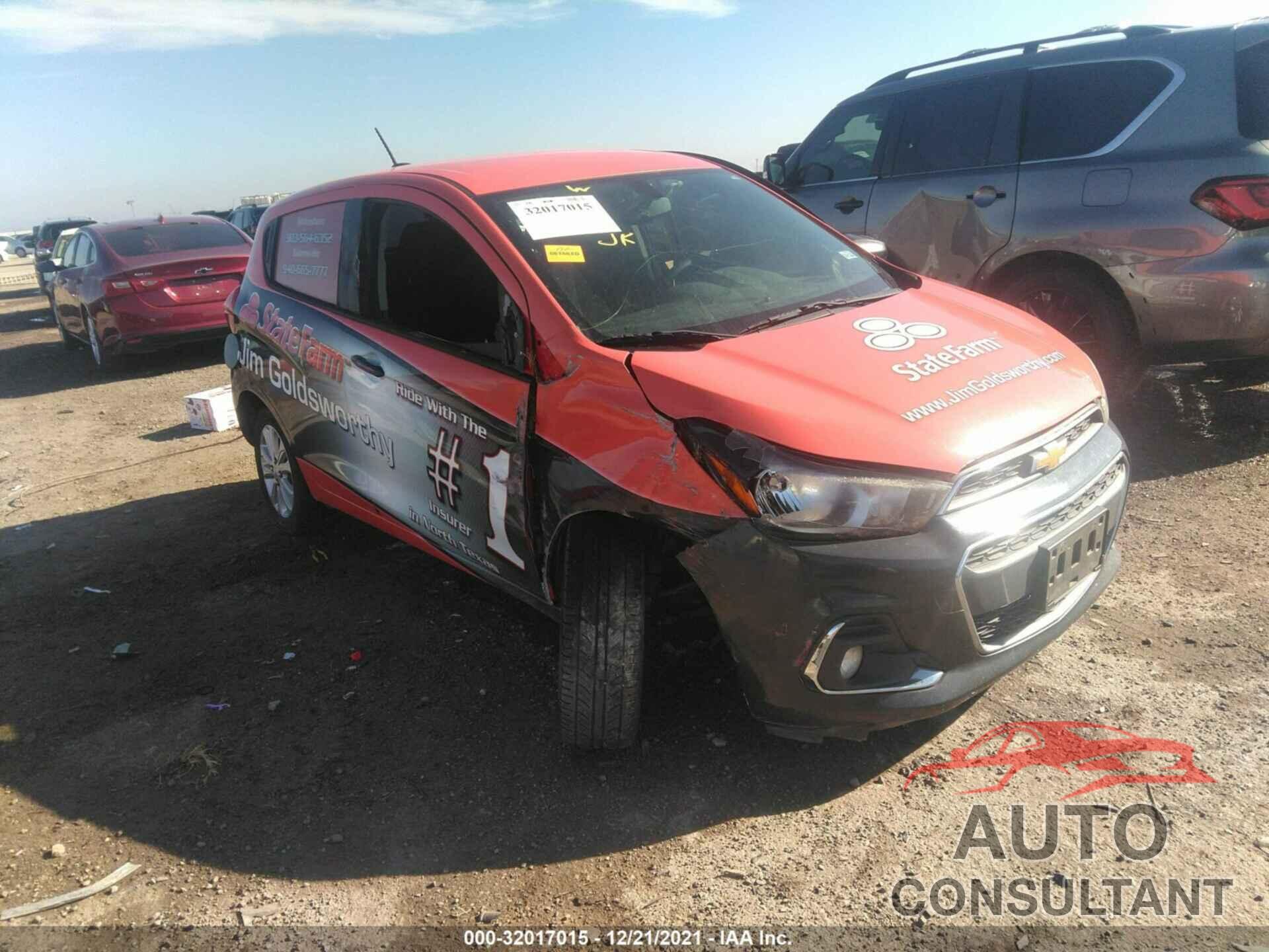 CHEVROLET SPARK 2016 - KL8CD6SA0GC605728