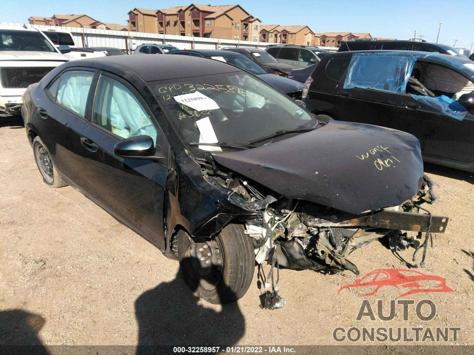 TOYOTA COROLLA 2019 - 5YFBURHE8KP870637