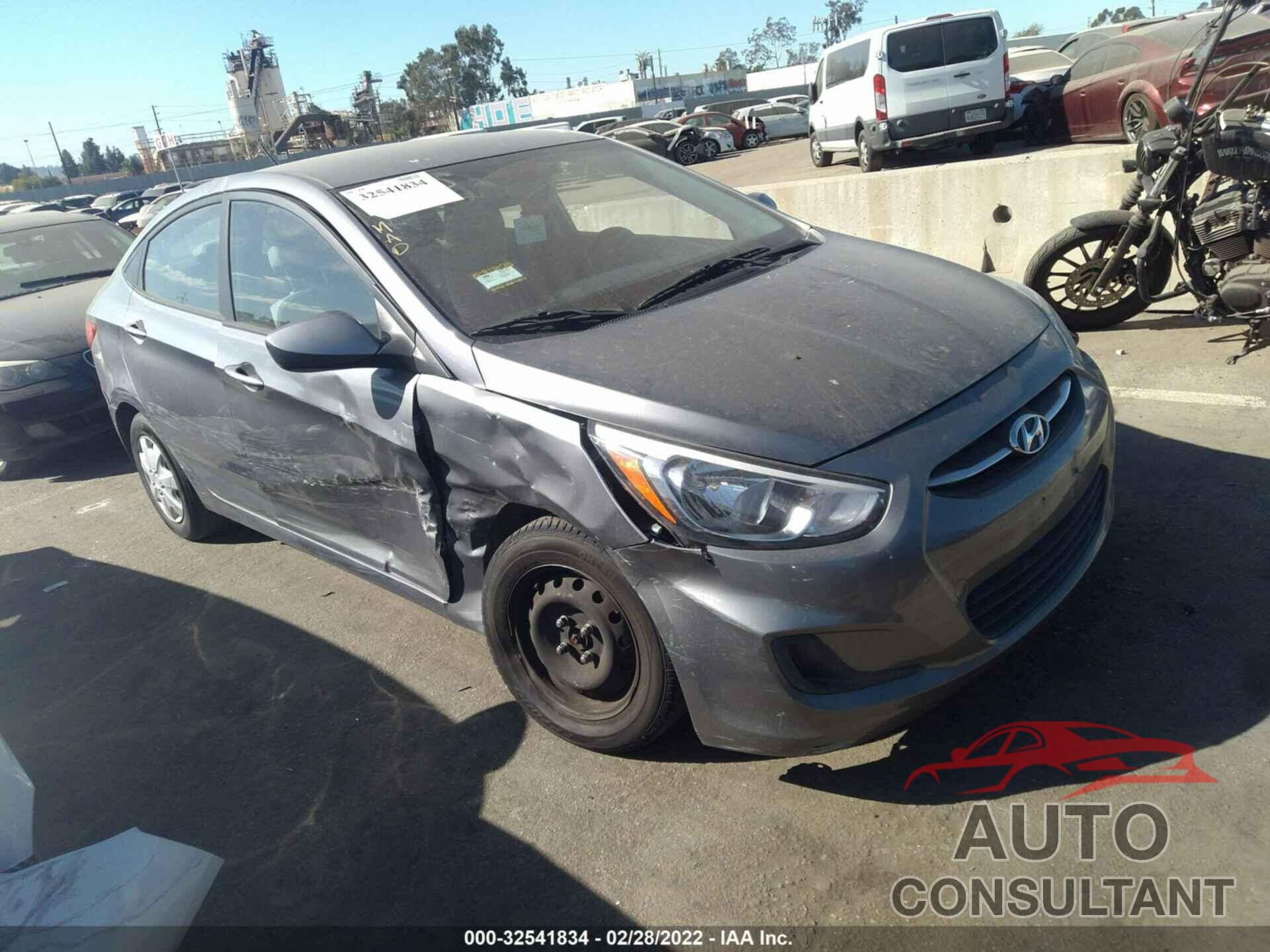 HYUNDAI ACCENT 2017 - KMHCT4AE8HU169026