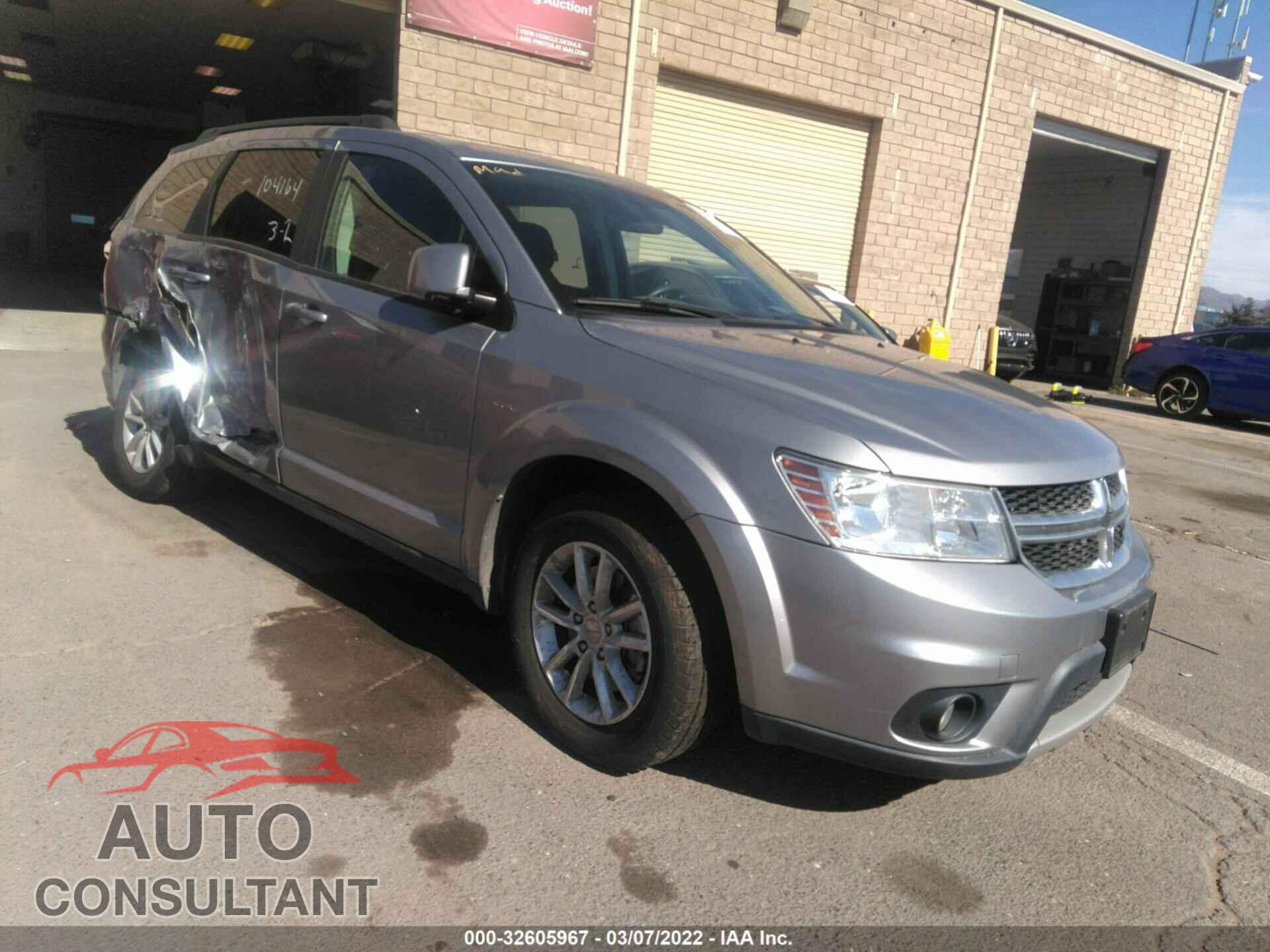 DODGE JOURNEY 2017 - 3C4PDCBG5HT576616