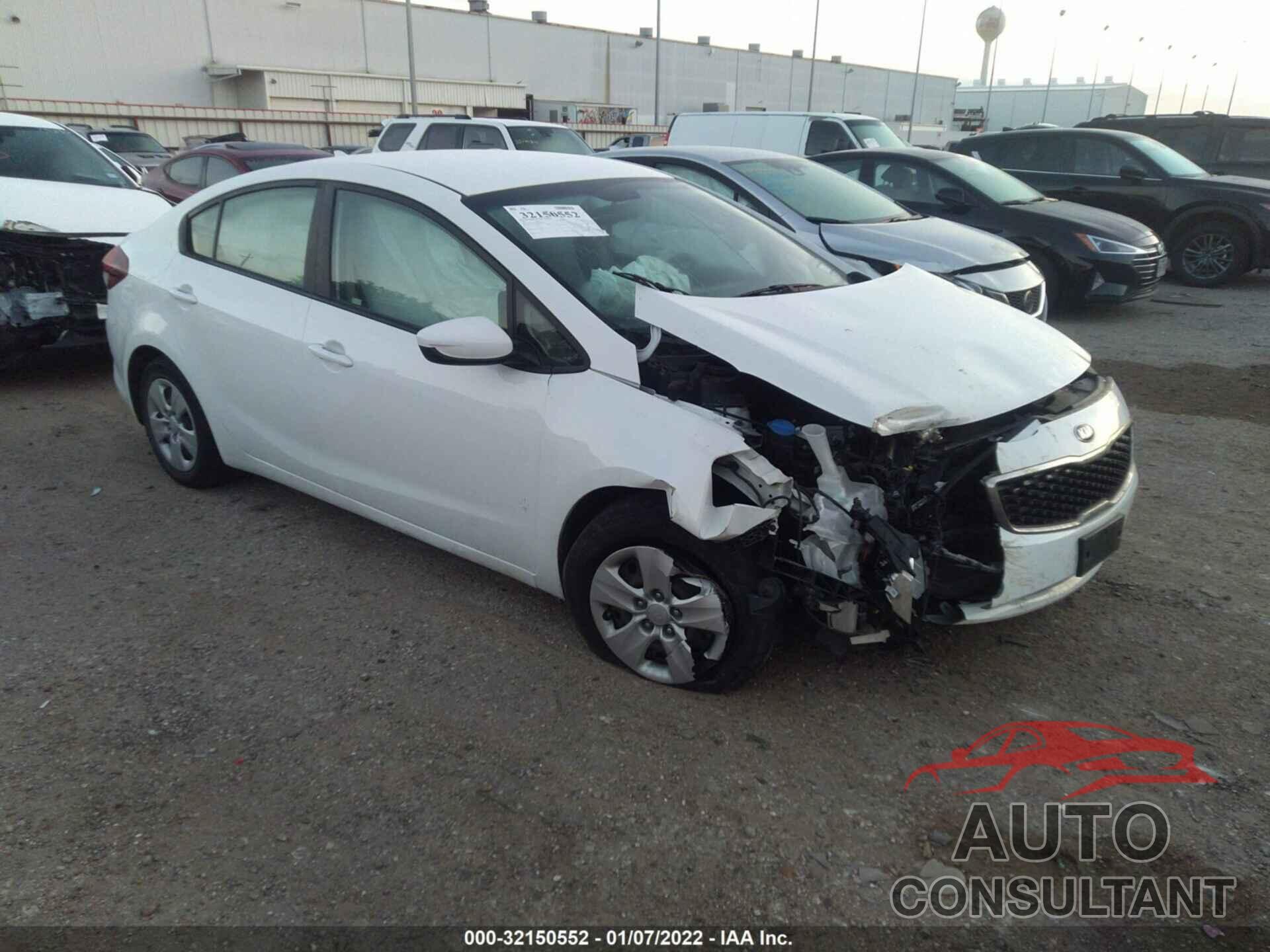 KIA FORTE 2017 - 3KPFK4A79HE070297