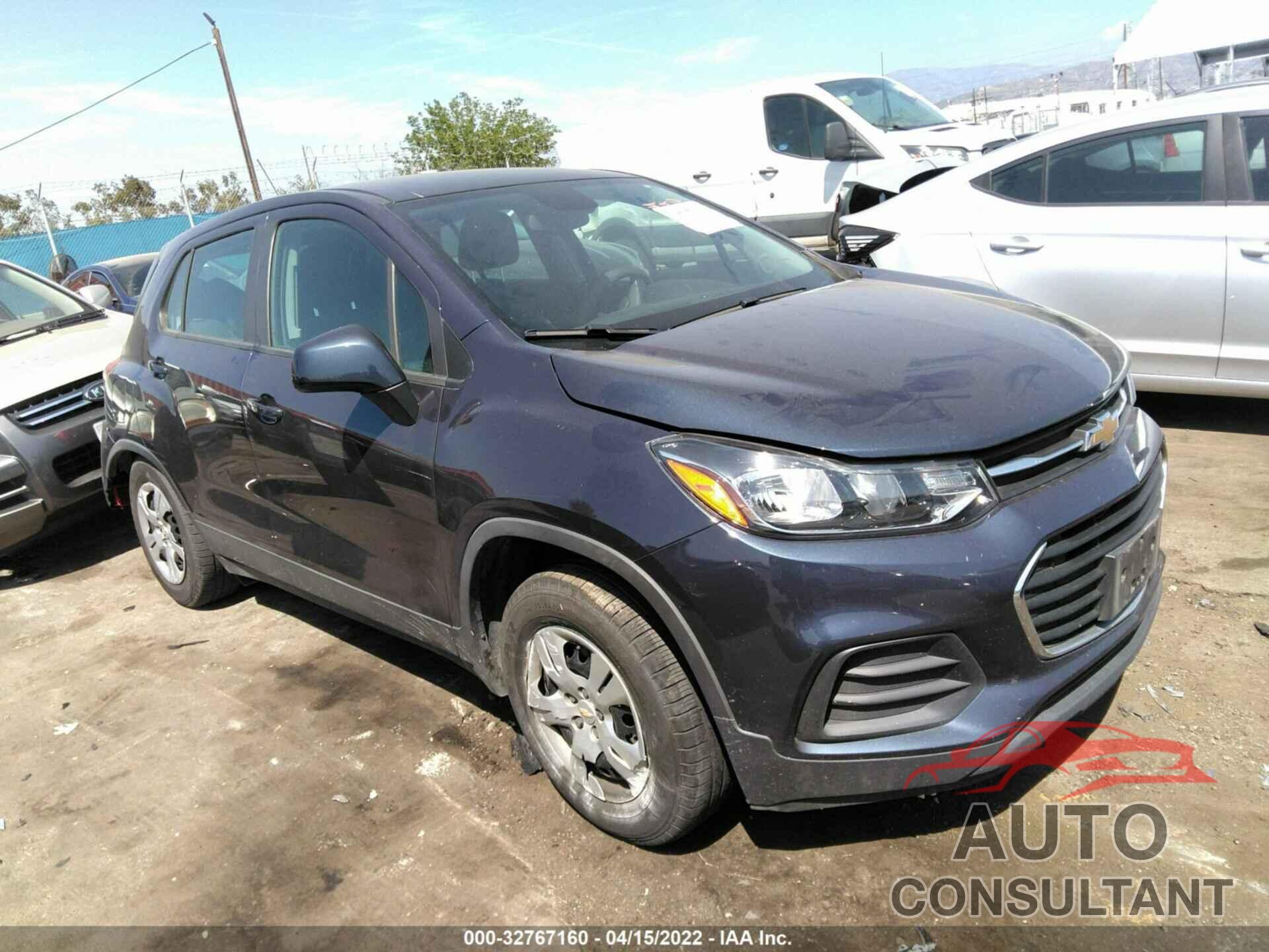 CHEVROLET TRAX 2018 - 3GNCJKSB4JL178199