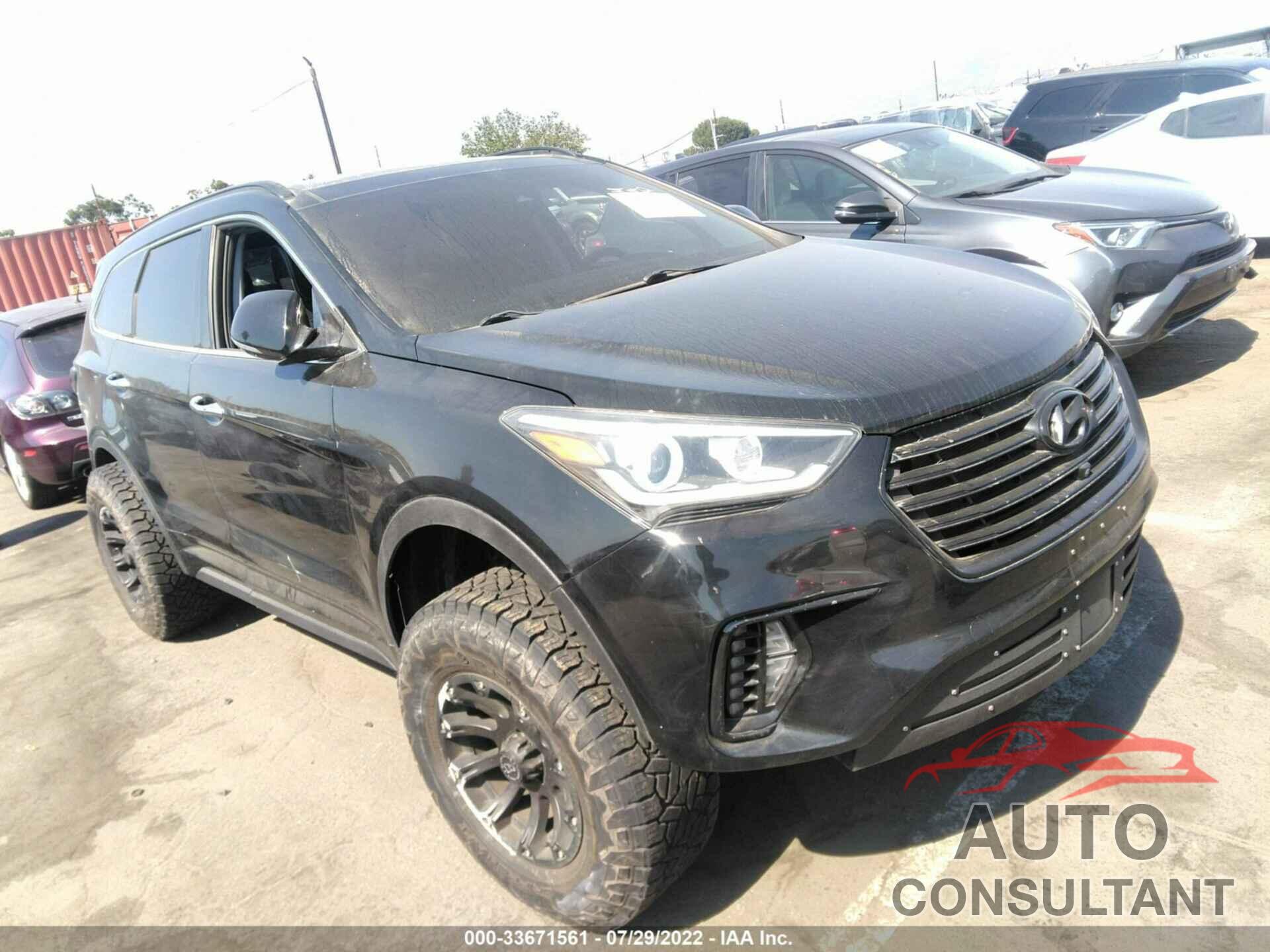 HYUNDAI SANTA FE 2017 - KM8SRDHF7HU198333