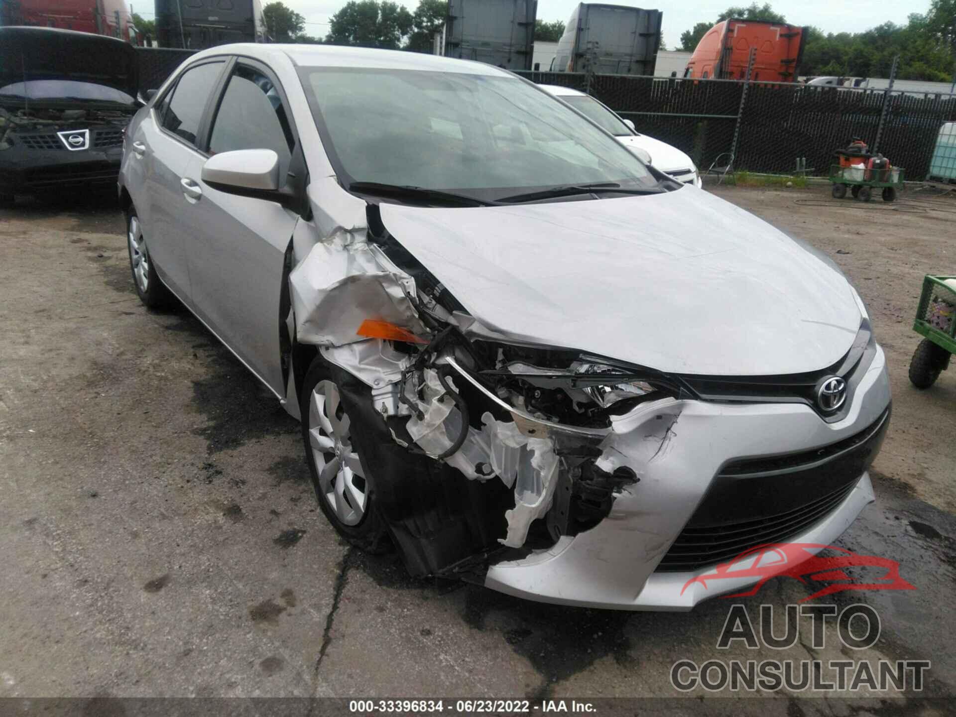 TOYOTA COROLLA 2016 - 5YFBURHEXGP465757