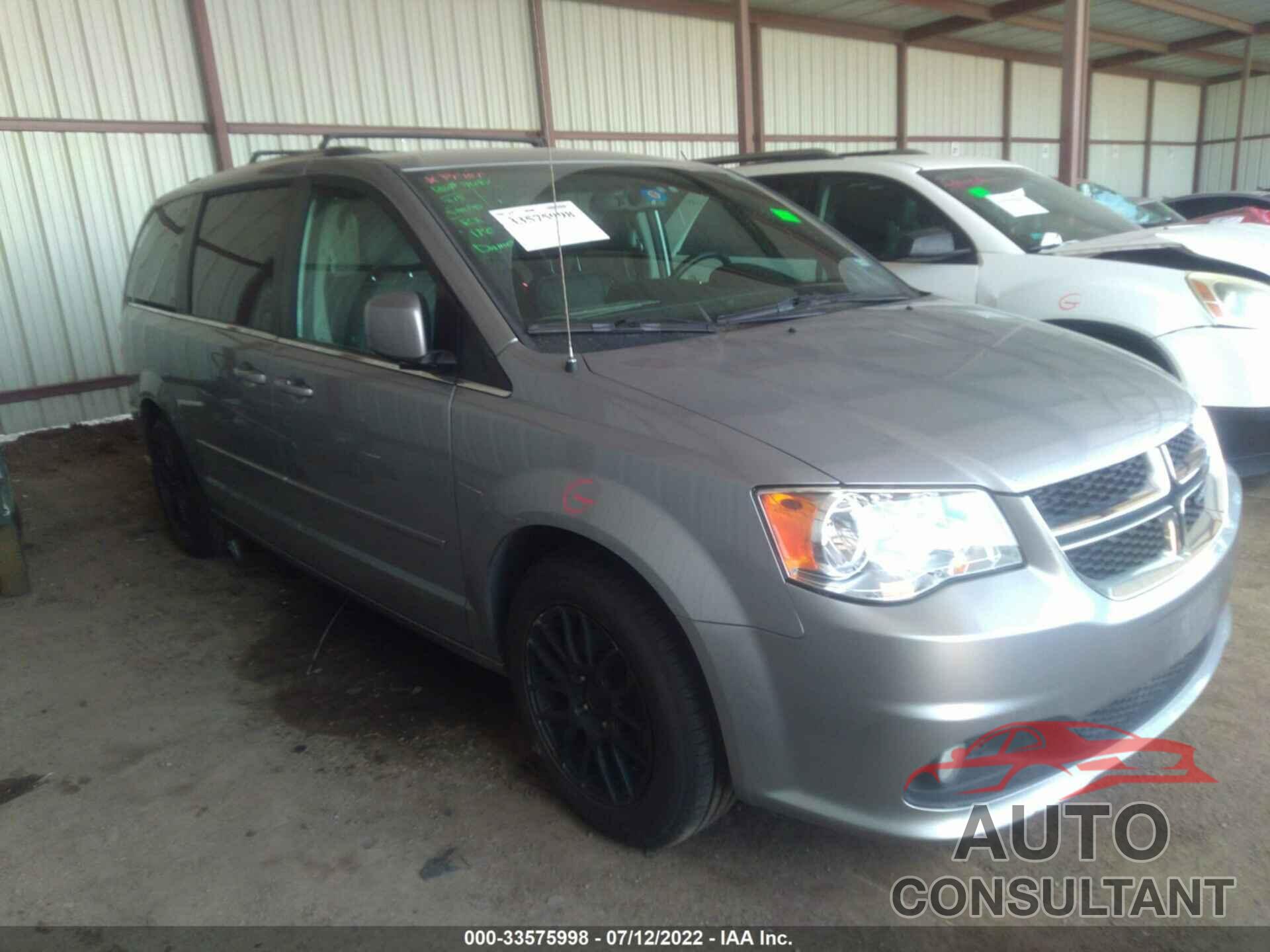 DODGE GRAND CARAVAN 2017 - 2C4RDGCGXHR674834