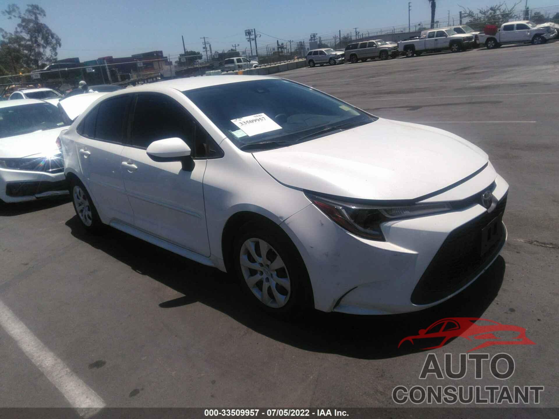 TOYOTA COROLLA 2021 - JTDEPMAEXMJ160616