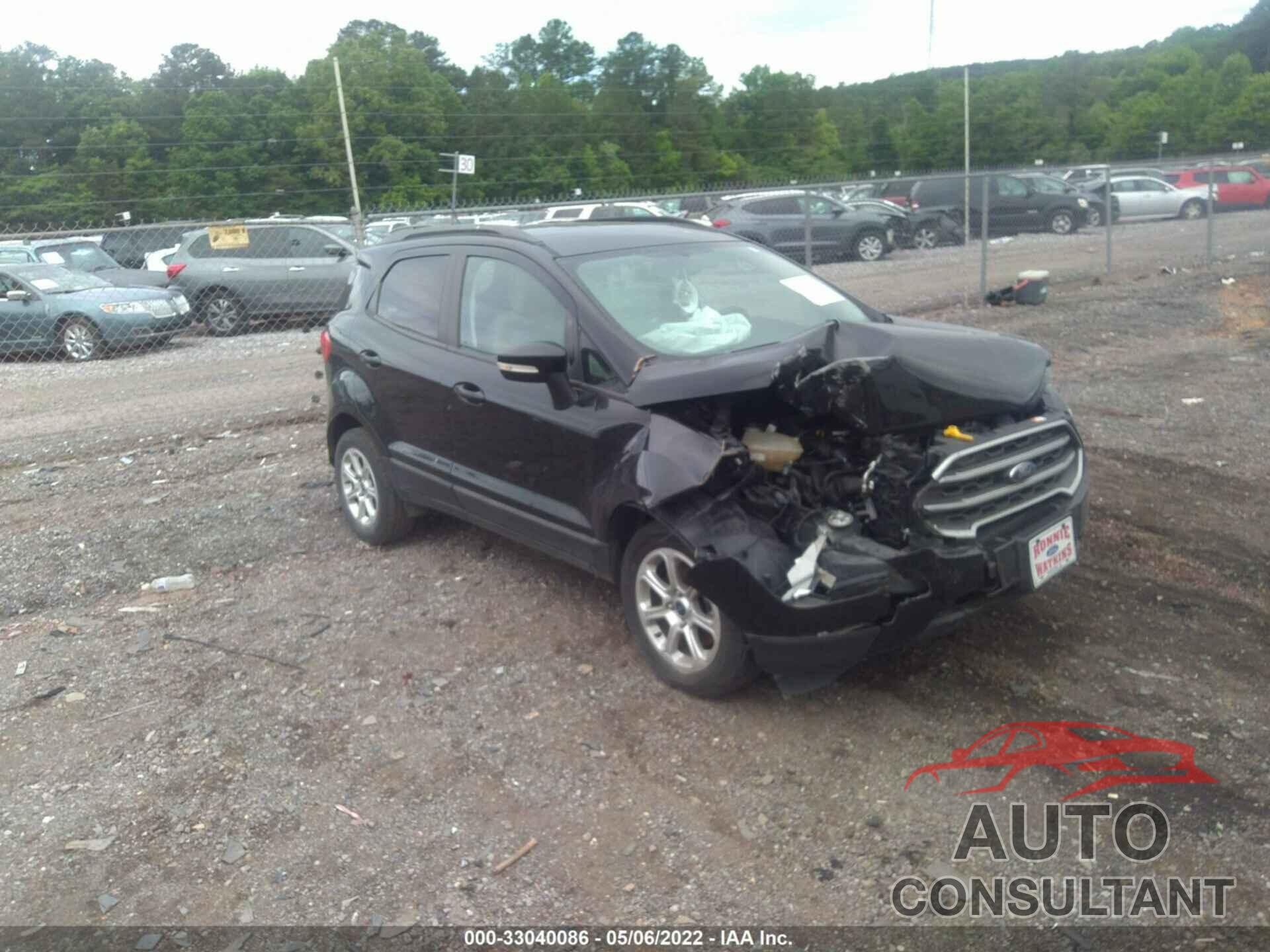 FORD ECOSPORT 2018 - MAJ3P1TE5JC210363