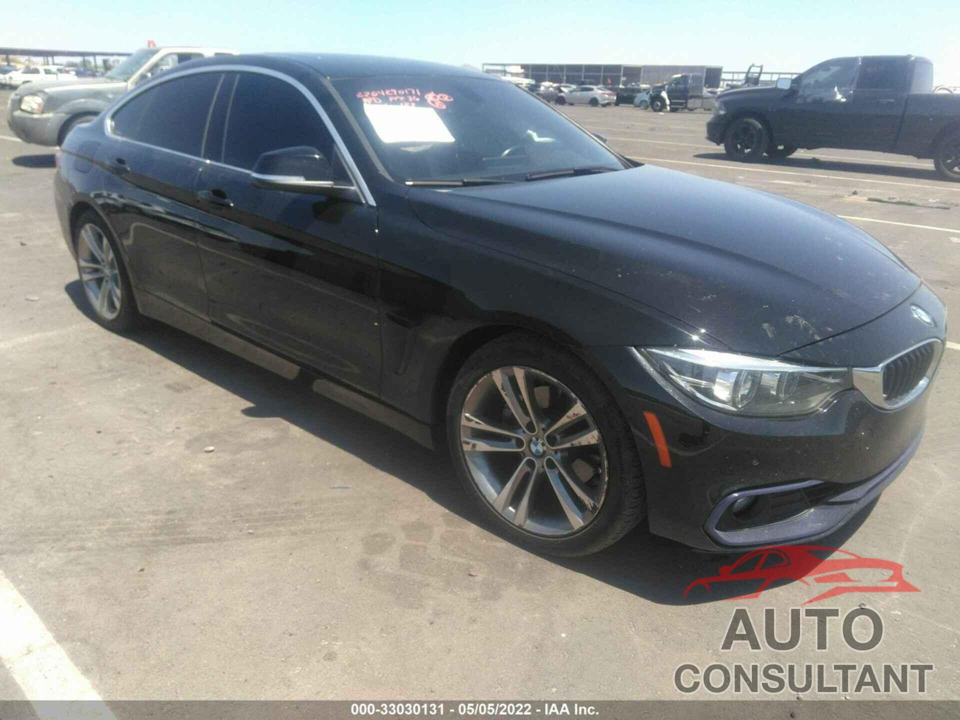 BMW 4 SERIES 2019 - WBA4J1C5XKBM13639