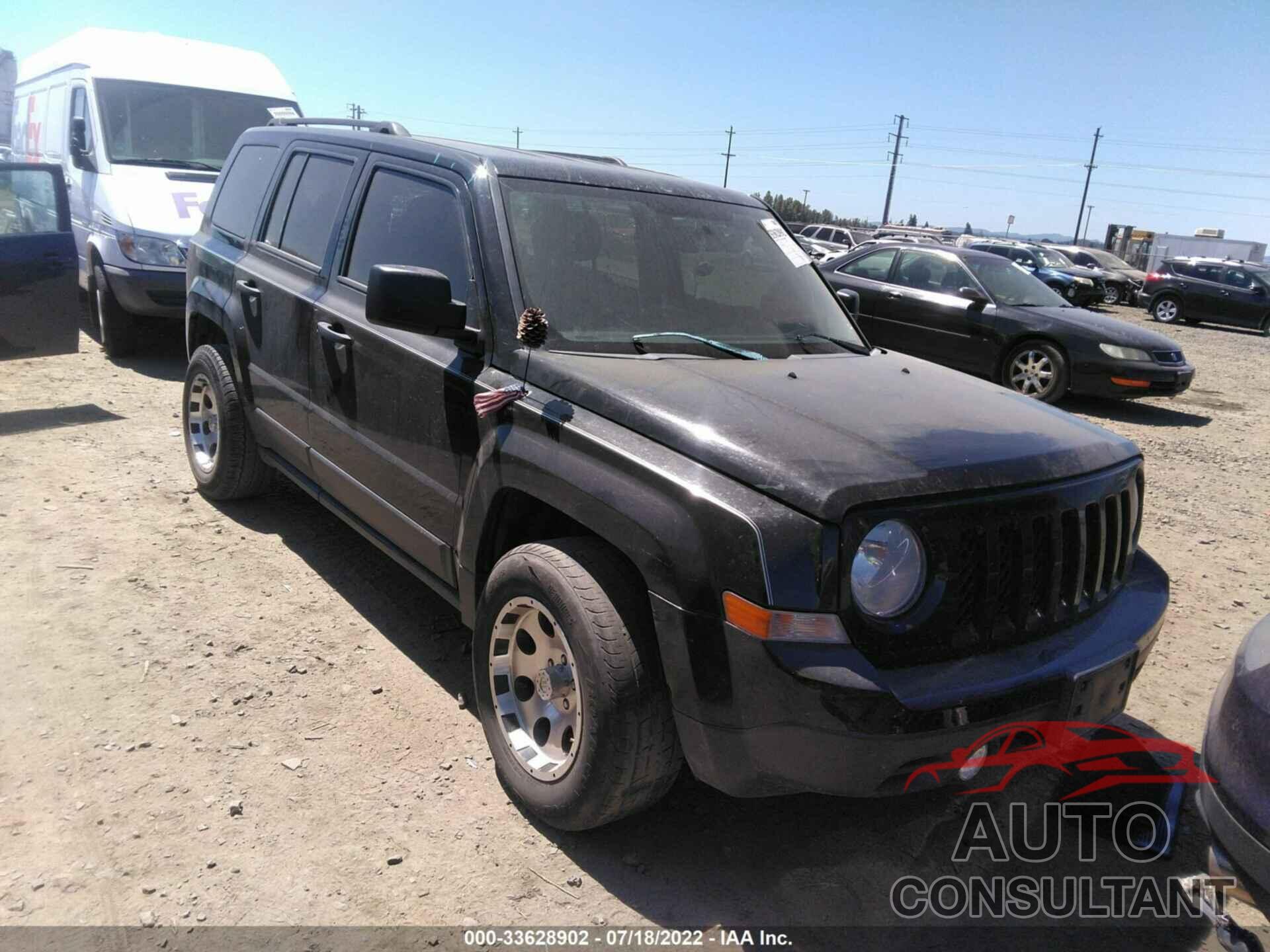 JEEP PATRIOT 2017 - 1C4NJPBB5HD163435