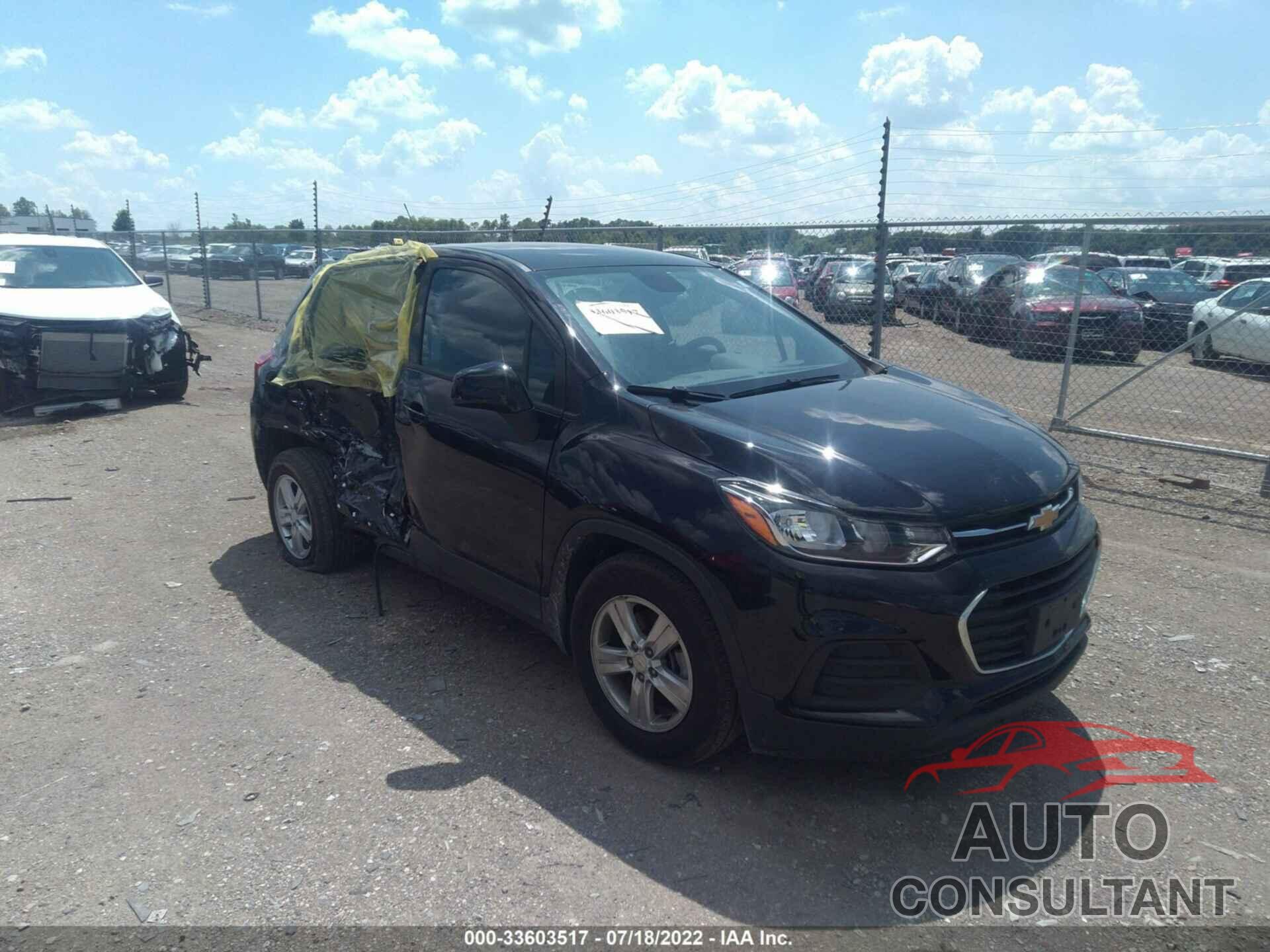 CHEVROLET TRAX 2019 - 3GNCJKSB9KL223851