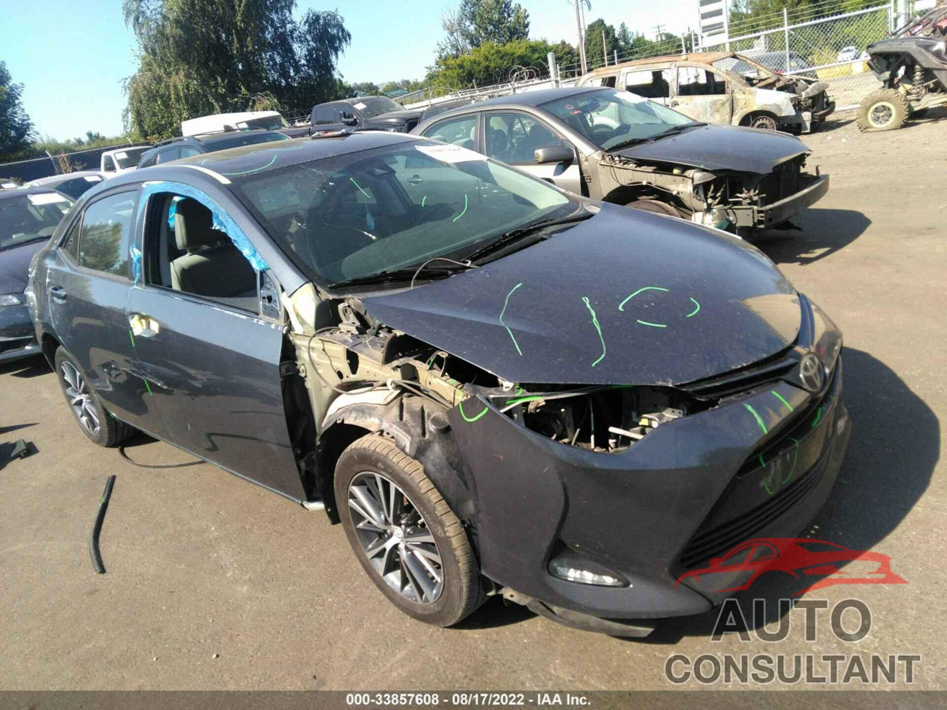 TOYOTA COROLLA 2017 - 2T1BURHE6HC803284