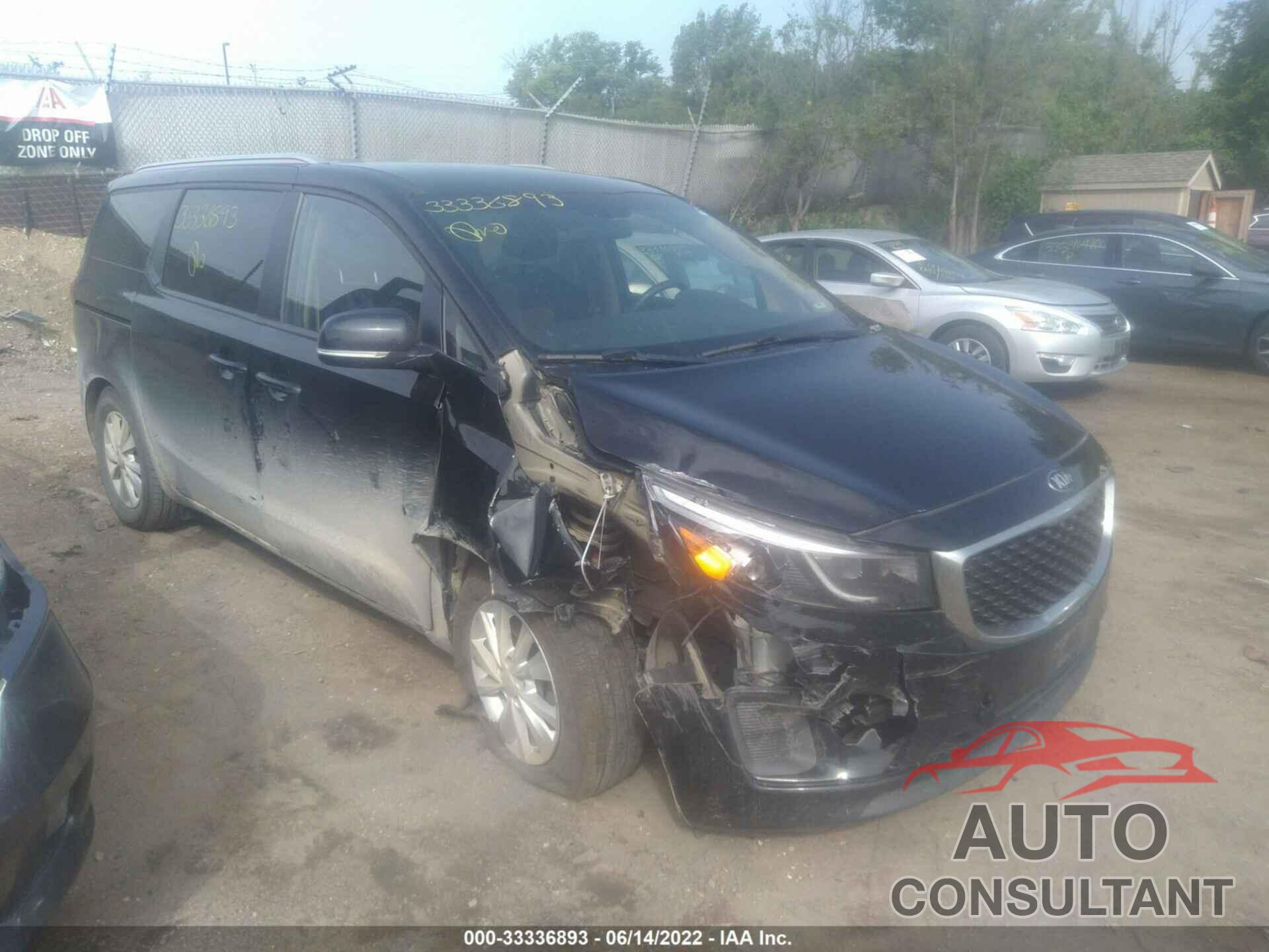 KIA SEDONA 2016 - KNDMB5C1XG6160620