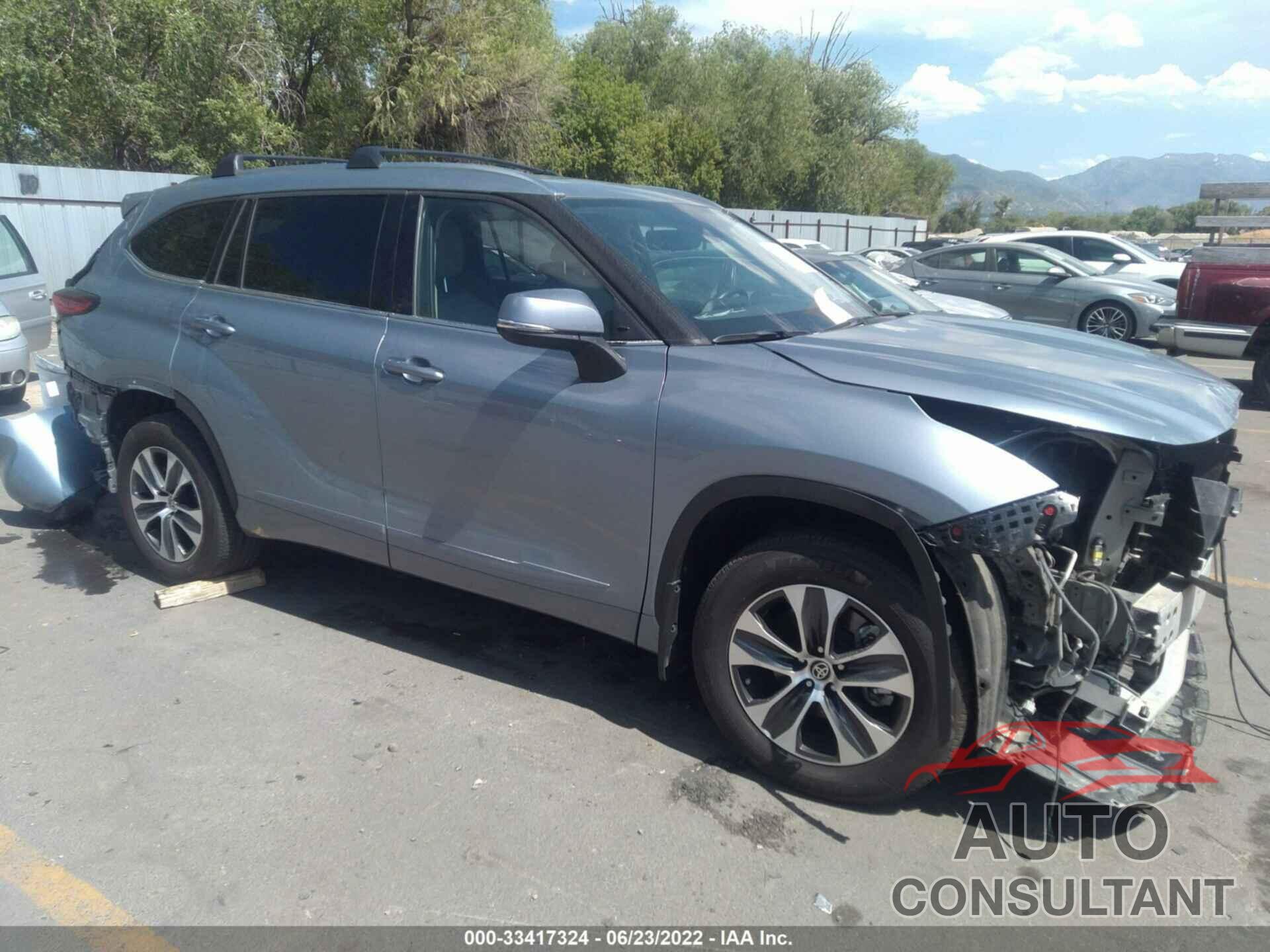 TOYOTA HIGHLANDER 2021 - 5TDHZRBH7MS060859