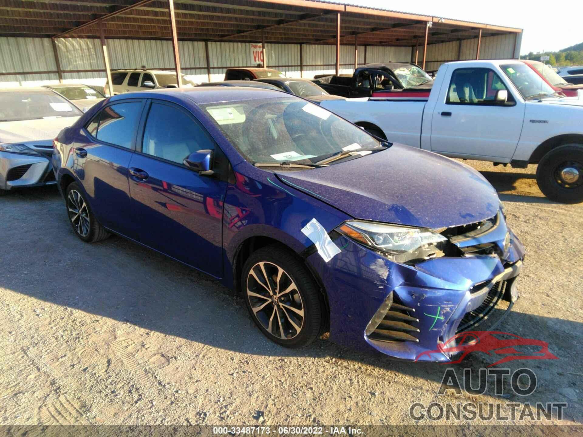 TOYOTA COROLLA 2017 - 5YFBURHE3HP667230