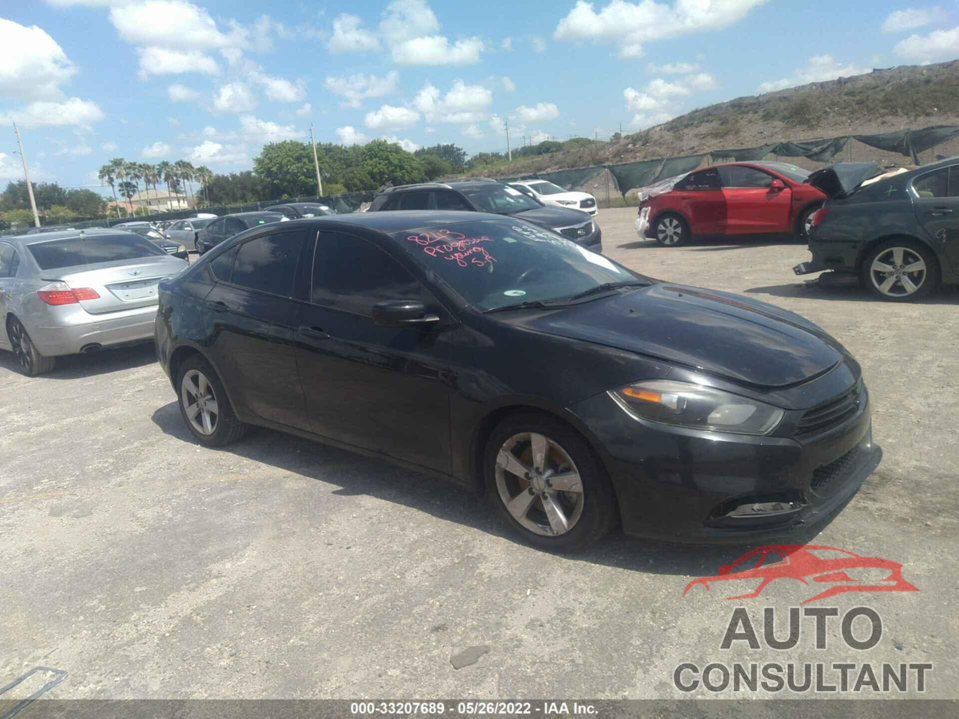 DODGE DART 2016 - 1C3CDFBA0GD652621