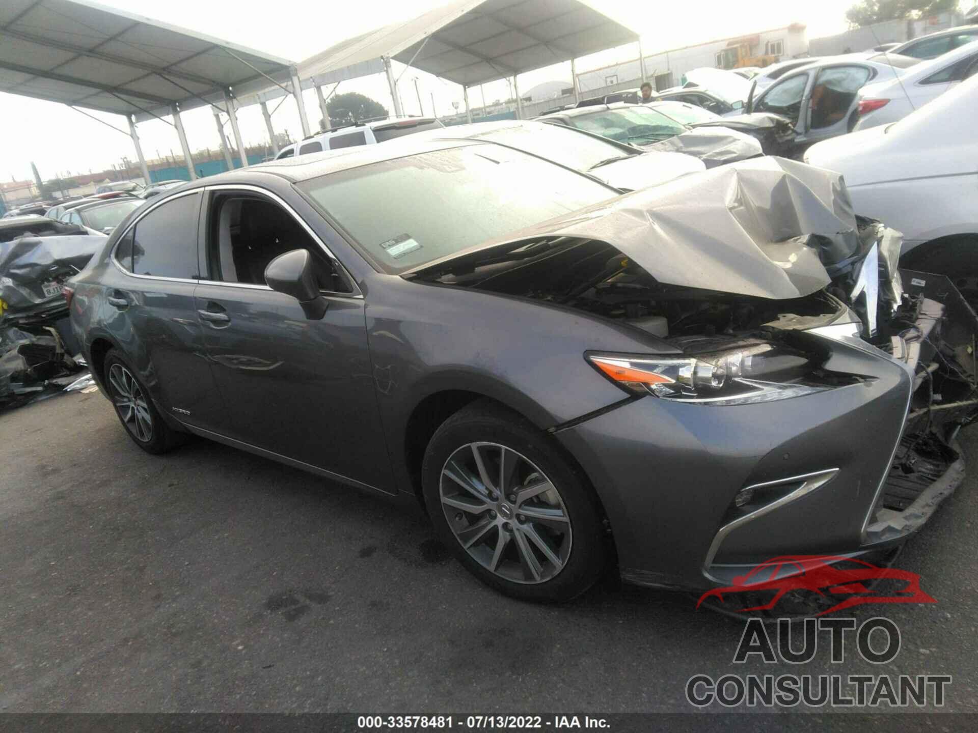 LEXUS ES 300H 2016 - JTHBW1GGXG2119977