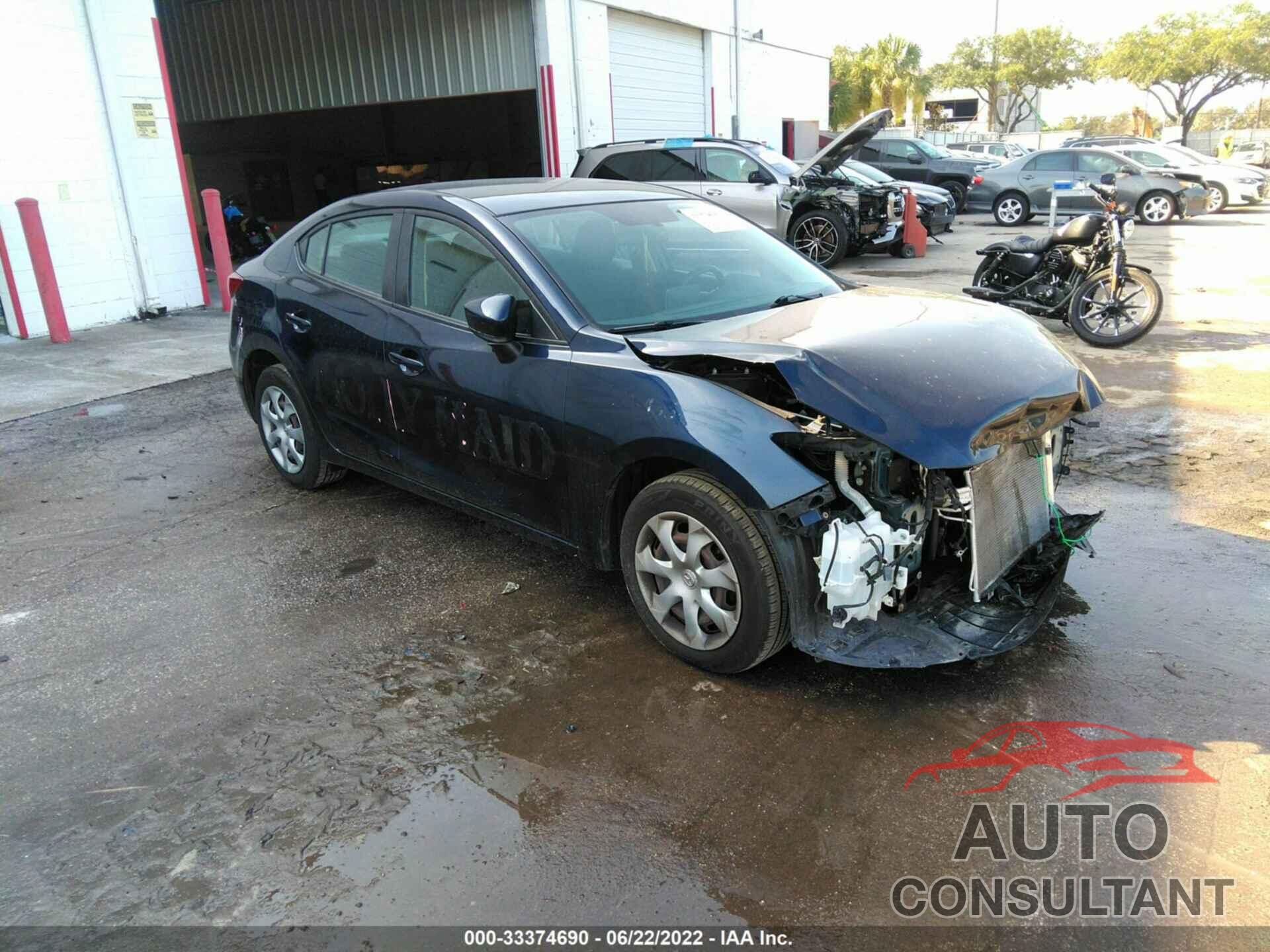 MAZDA MAZDA3 2016 - JM1BM1T7XG1343995