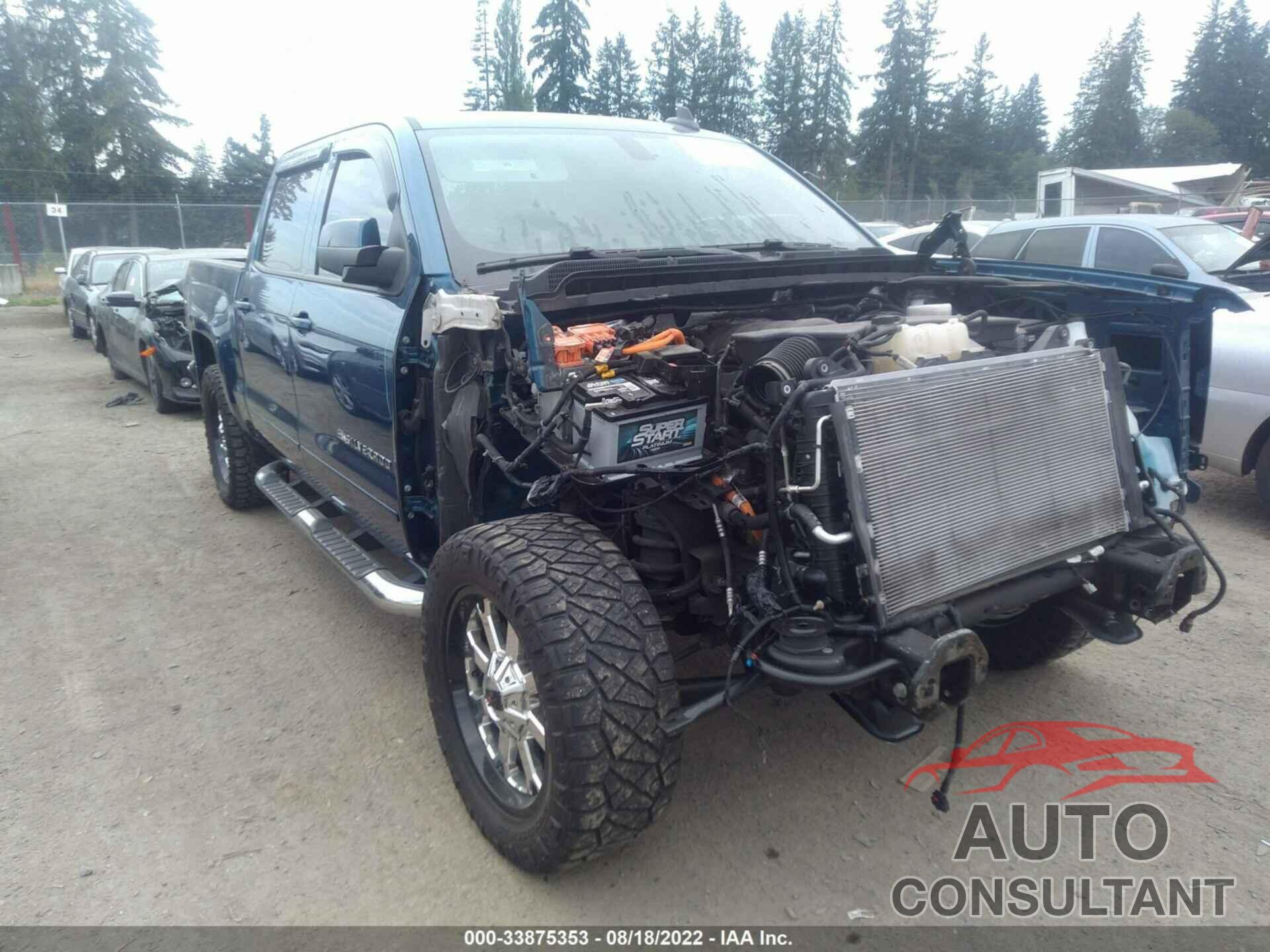 CHEVROLET SILVERADO 1500 2018 - 3GCUKRER0JG253887