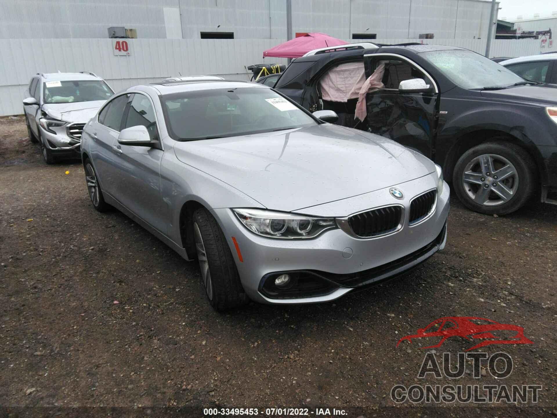 BMW 4 SERIES 2017 - WBA4E5C5XHG188999