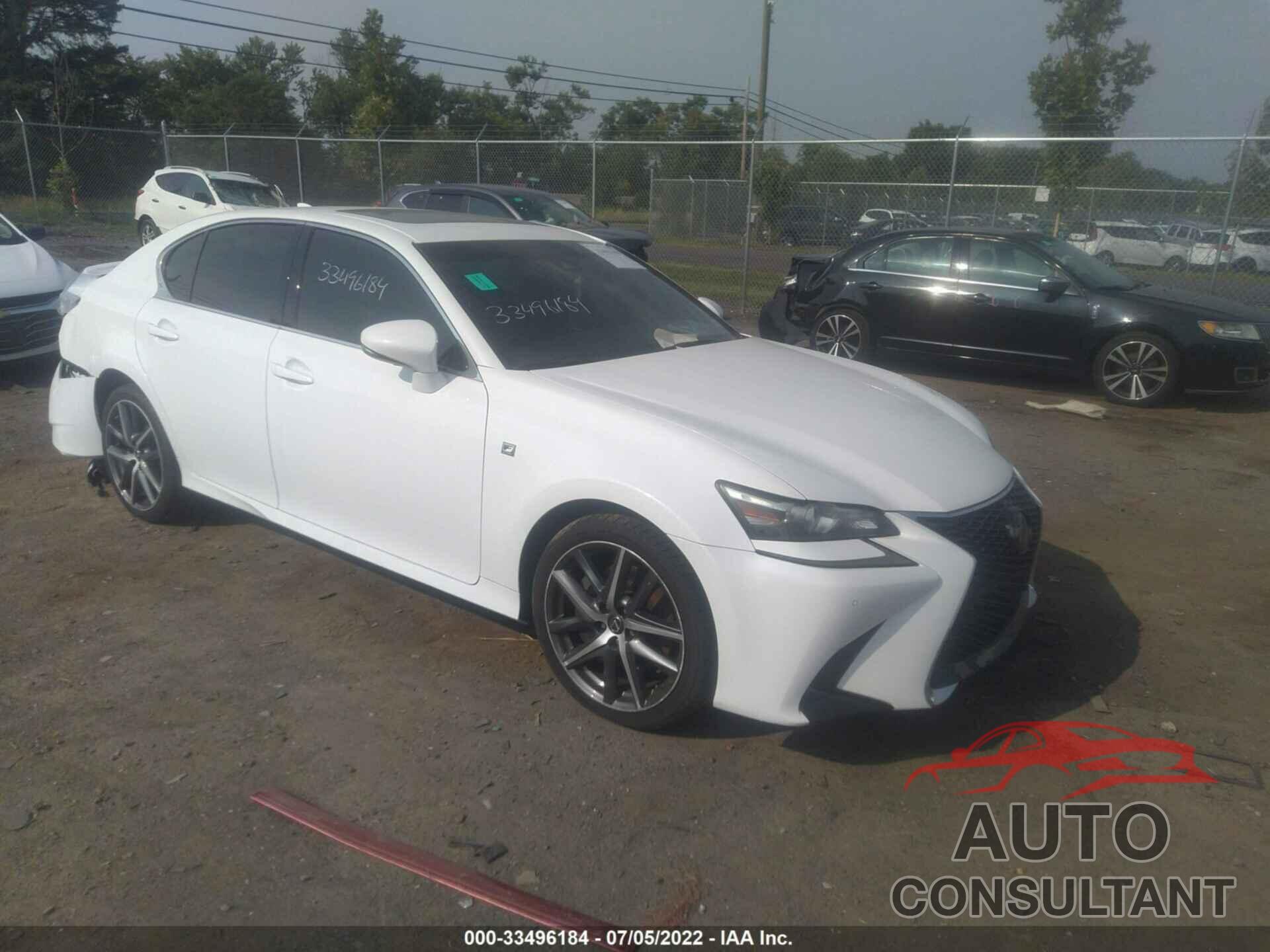 LEXUS GS 350 2016 - JTHCZ1BL9GA004373