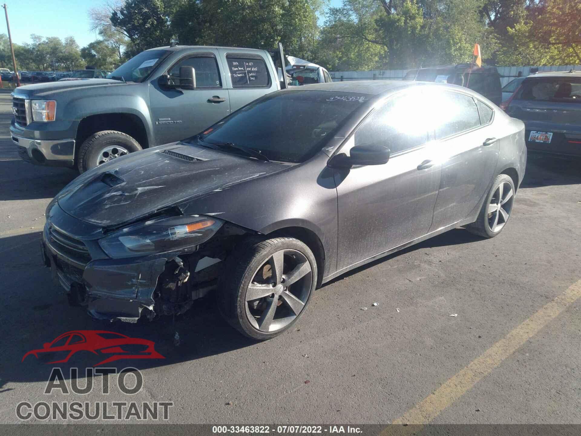 DODGE DART 2016 - 1C3CDFEBXGD585174