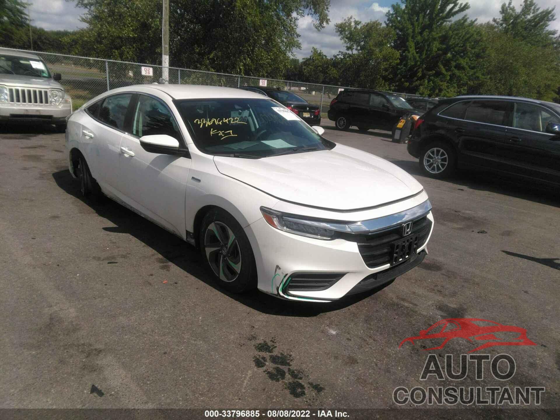 HONDA INSIGHT 2019 - 19XZE4F1XKE006771