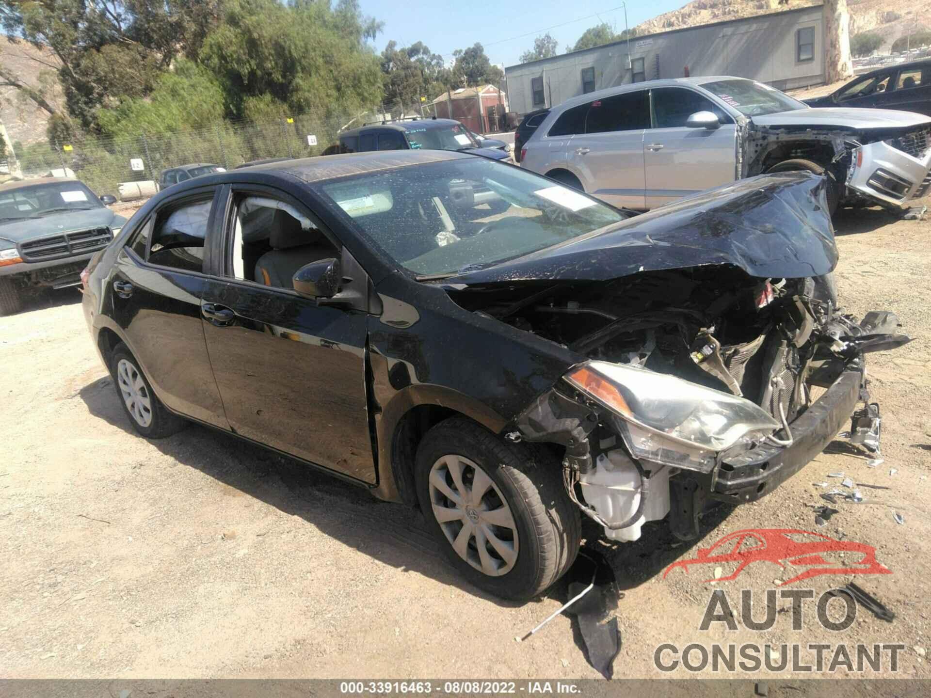 TOYOTA COROLLA 2016 - 5YFBURHE6GP368524