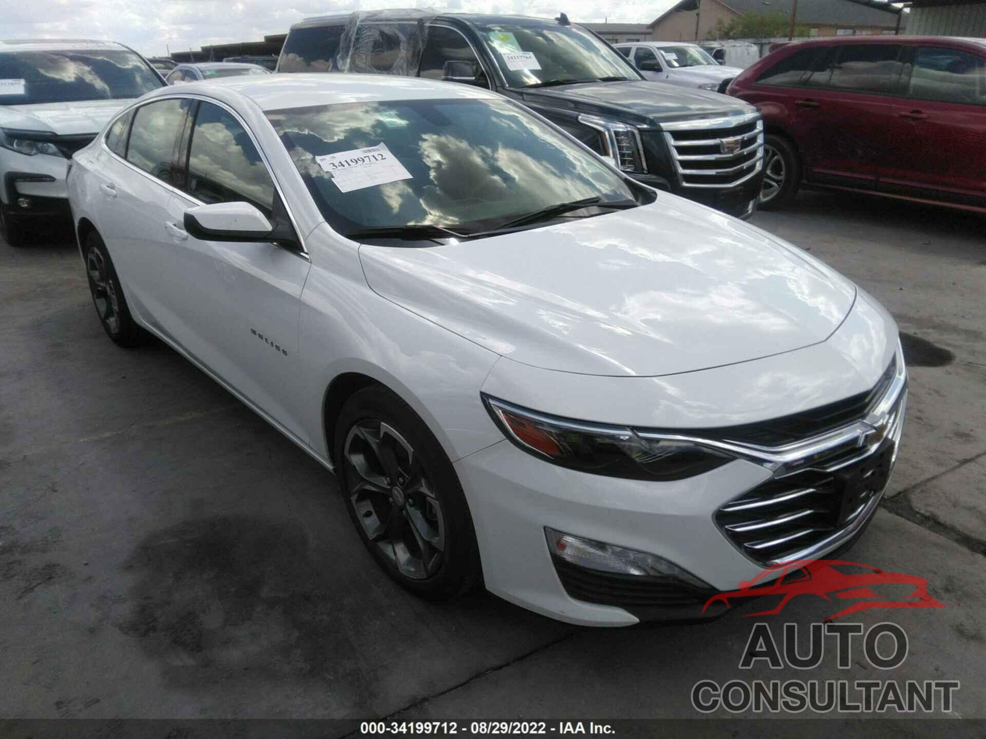 CHEVROLET MALIBU 2022 - 1G1ZD5ST1NF112500