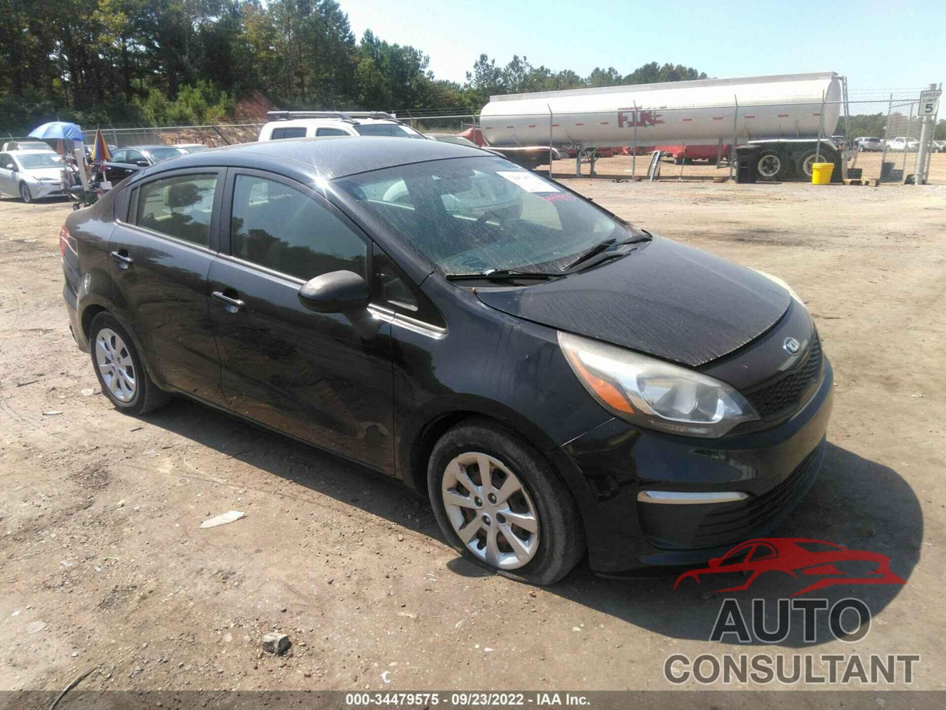 KIA RIO 2016 - KNADM4A30G6540295