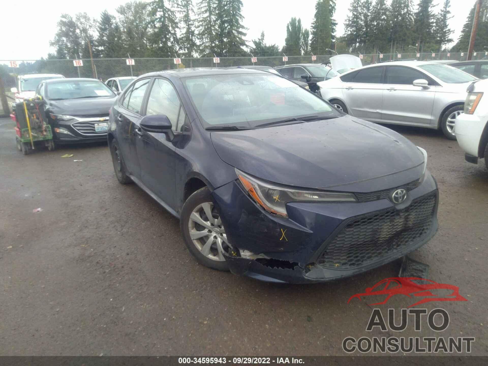 TOYOTA COROLLA 2020 - 5YFEPRAE2LP126872