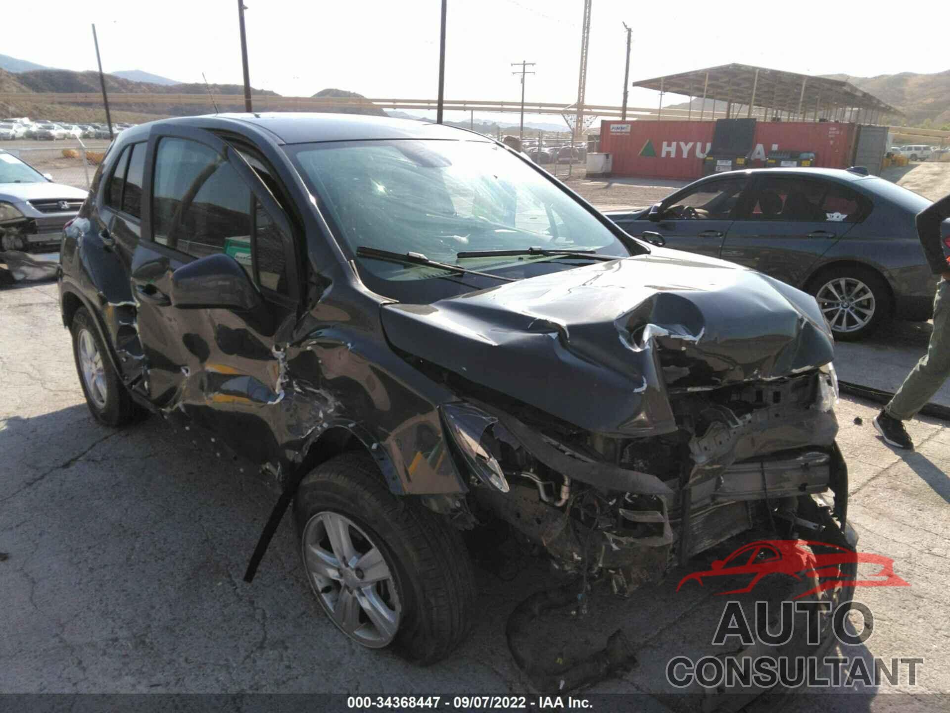 CHEVROLET TRAX 2020 - 3GNCJKSB8LL209392