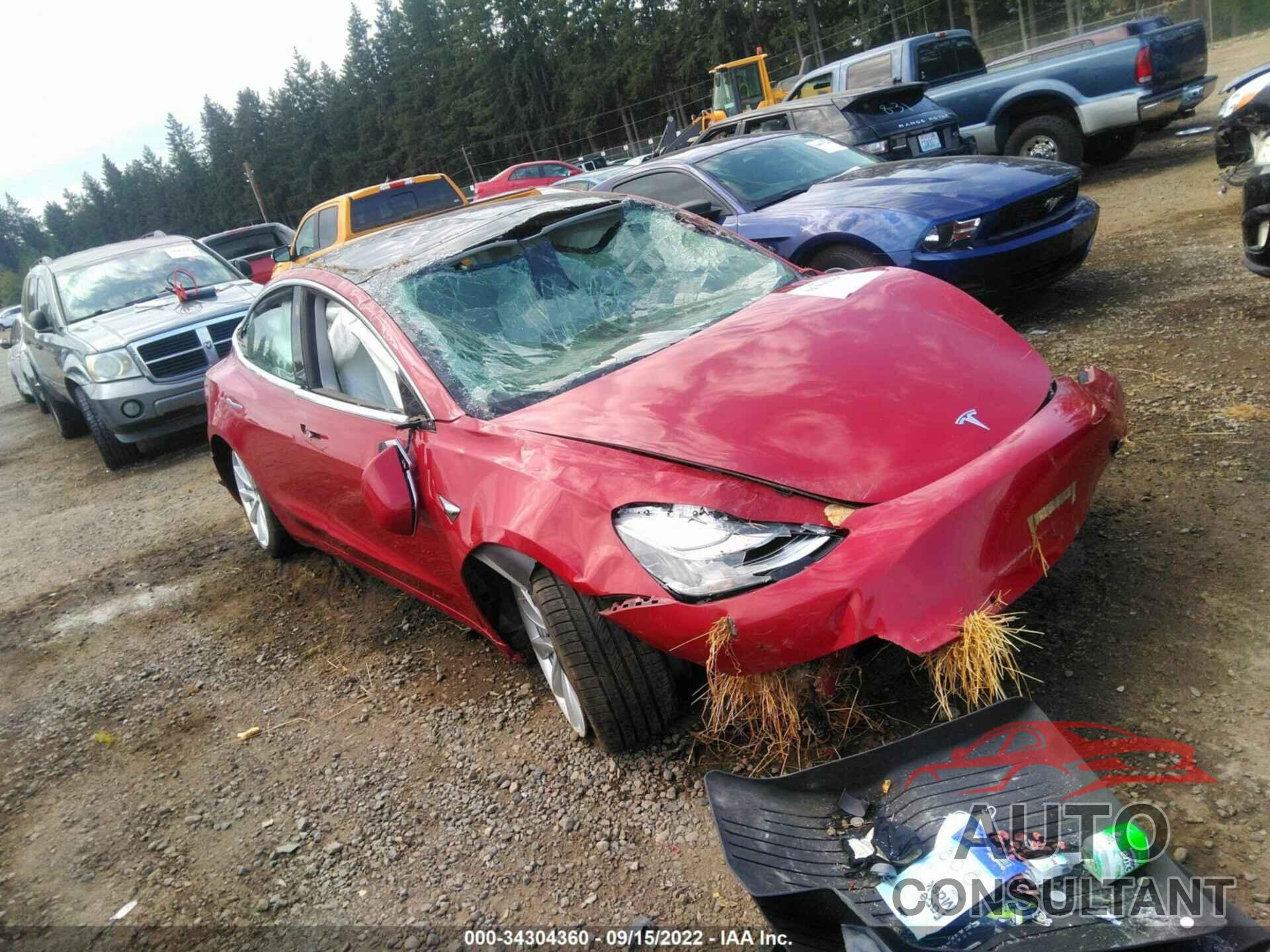 TESLA MODEL 3 2019 - 5YJ3E1EB7KF450876