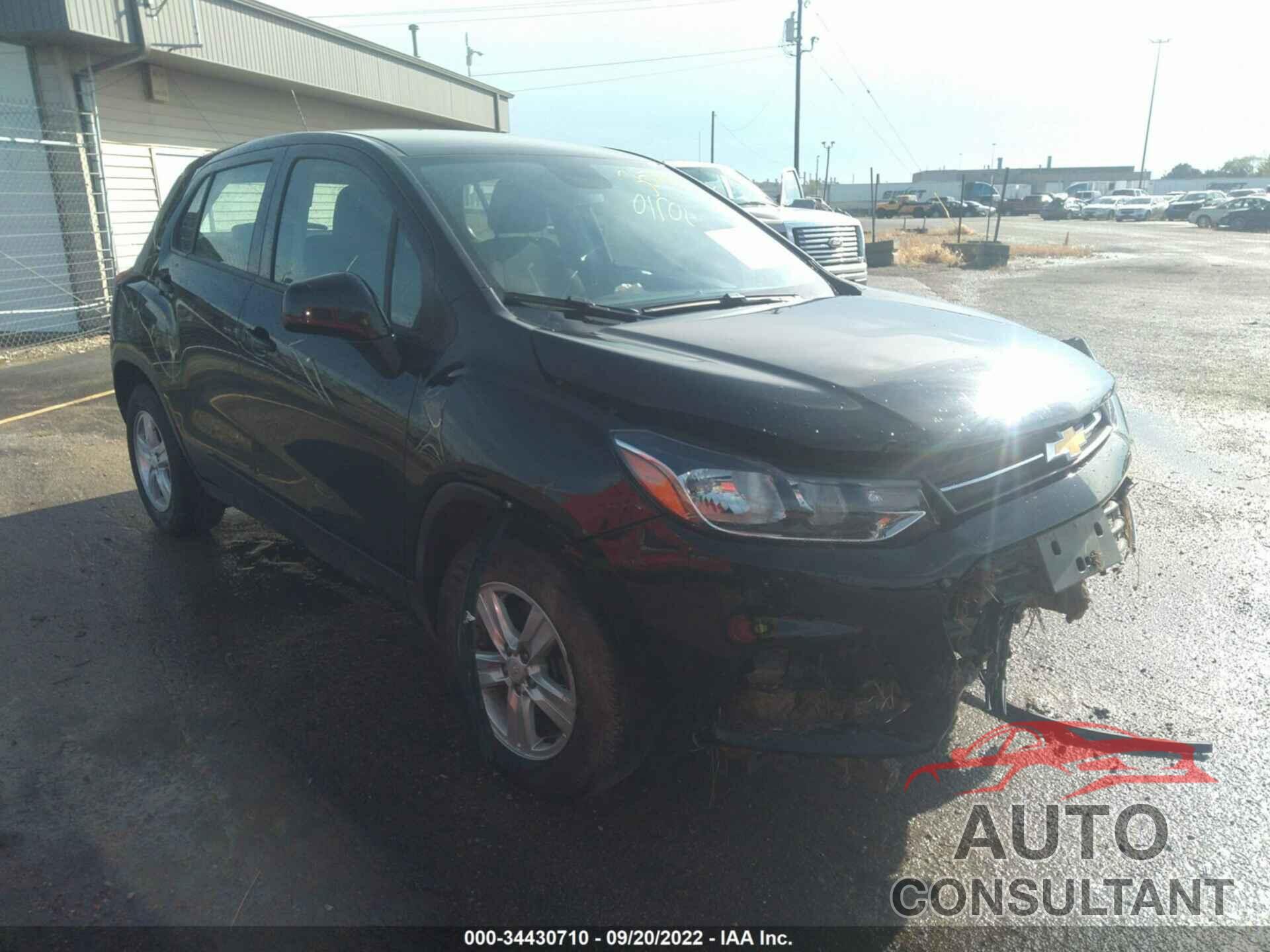 CHEVROLET TRAX 2020 - 3GNCJKSB7LL109901