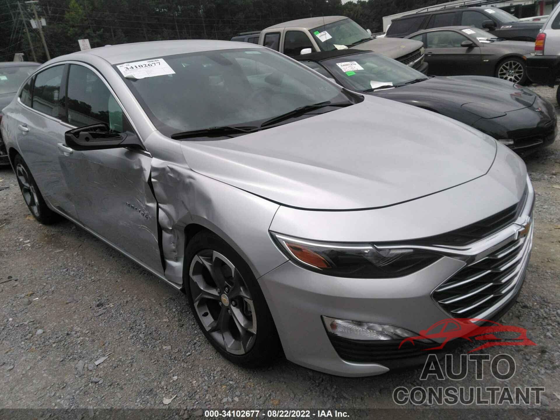 CHEVROLET MALIBU 2022 - 1G1ZD5ST8NF109741