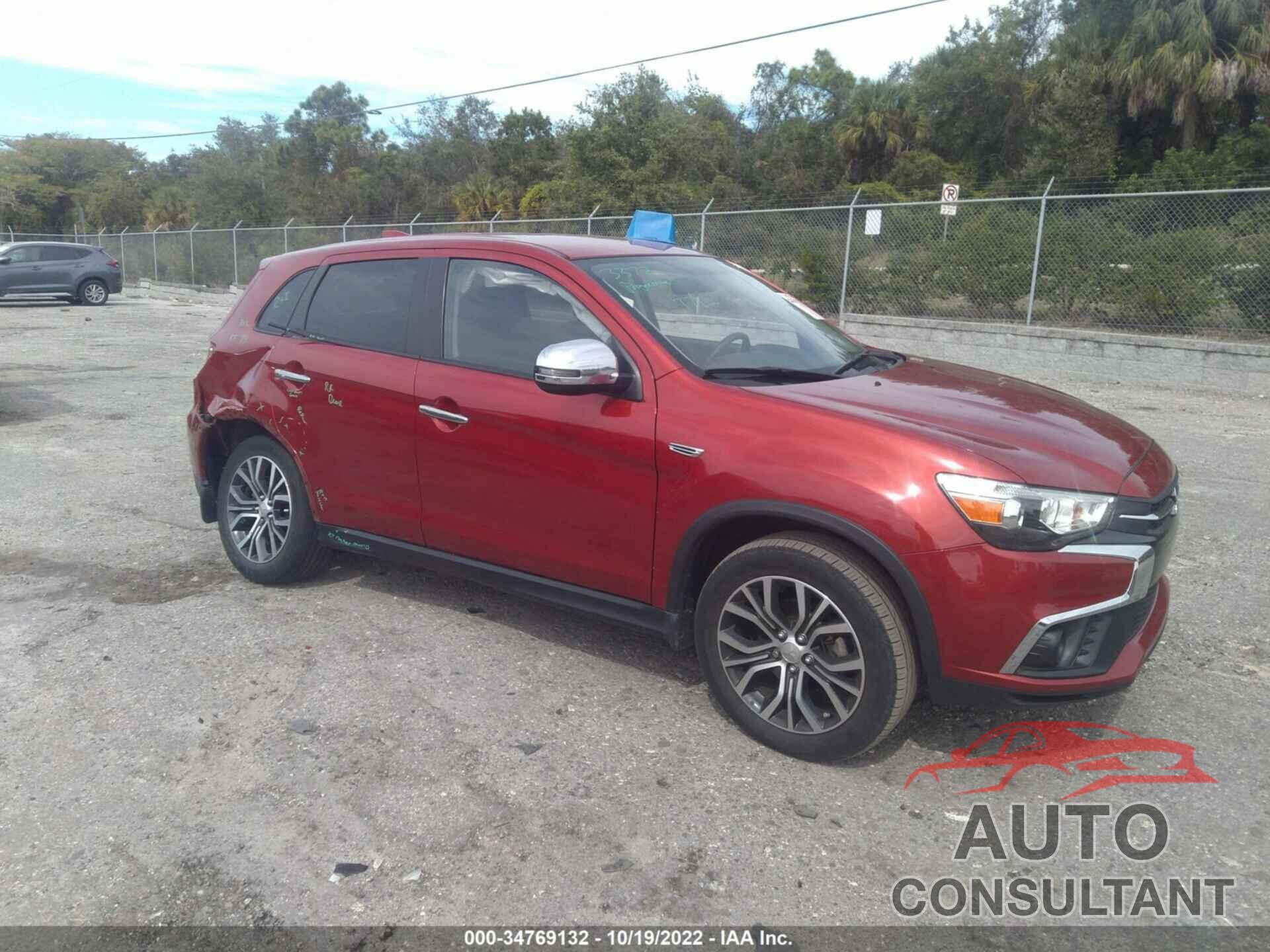 MITSUBISHI OUTLANDER SPORT 2019 - JA4AP3AU7KU004197