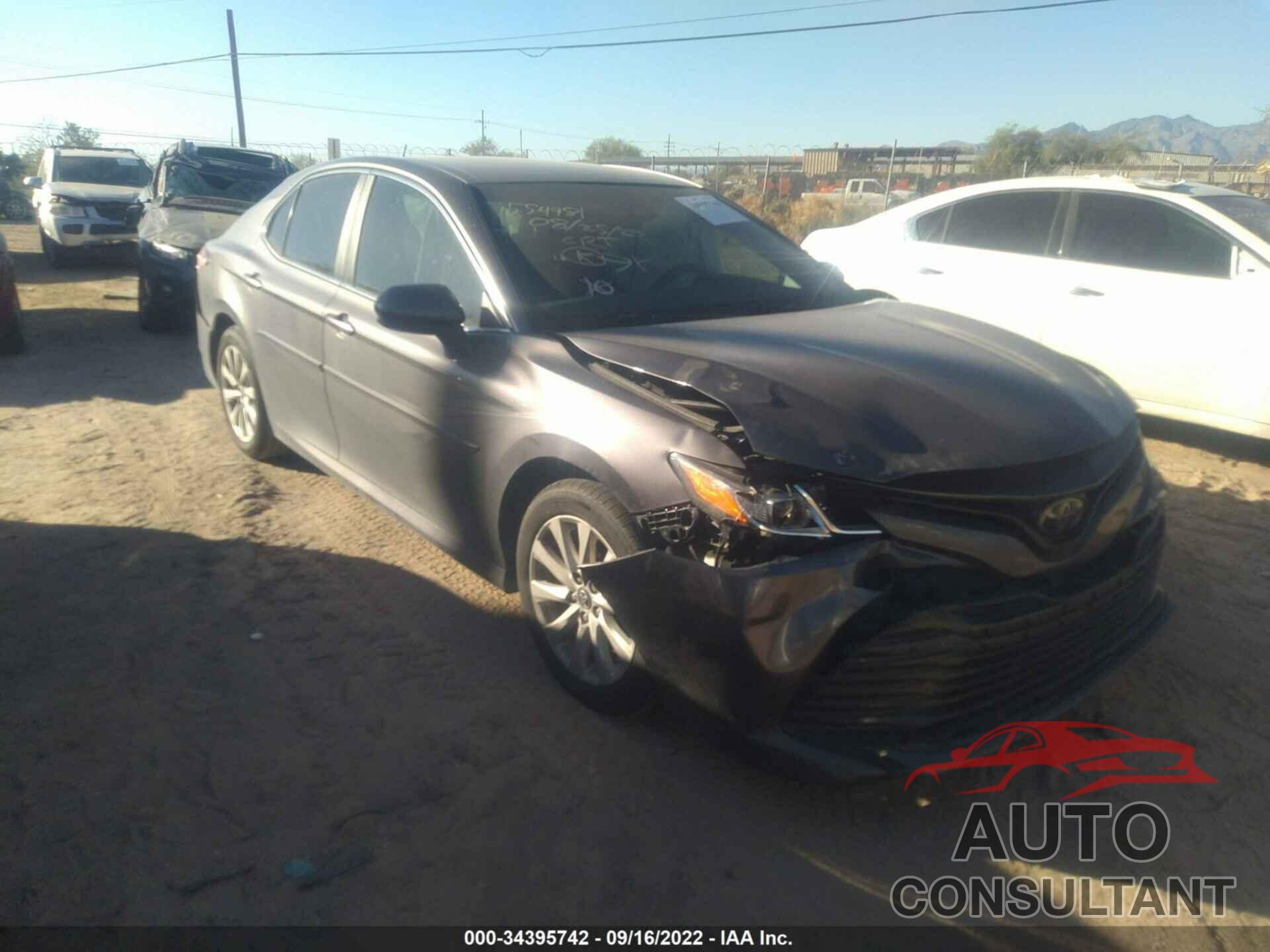 TOYOTA CAMRY 2019 - 4T1B11HK6KU850532