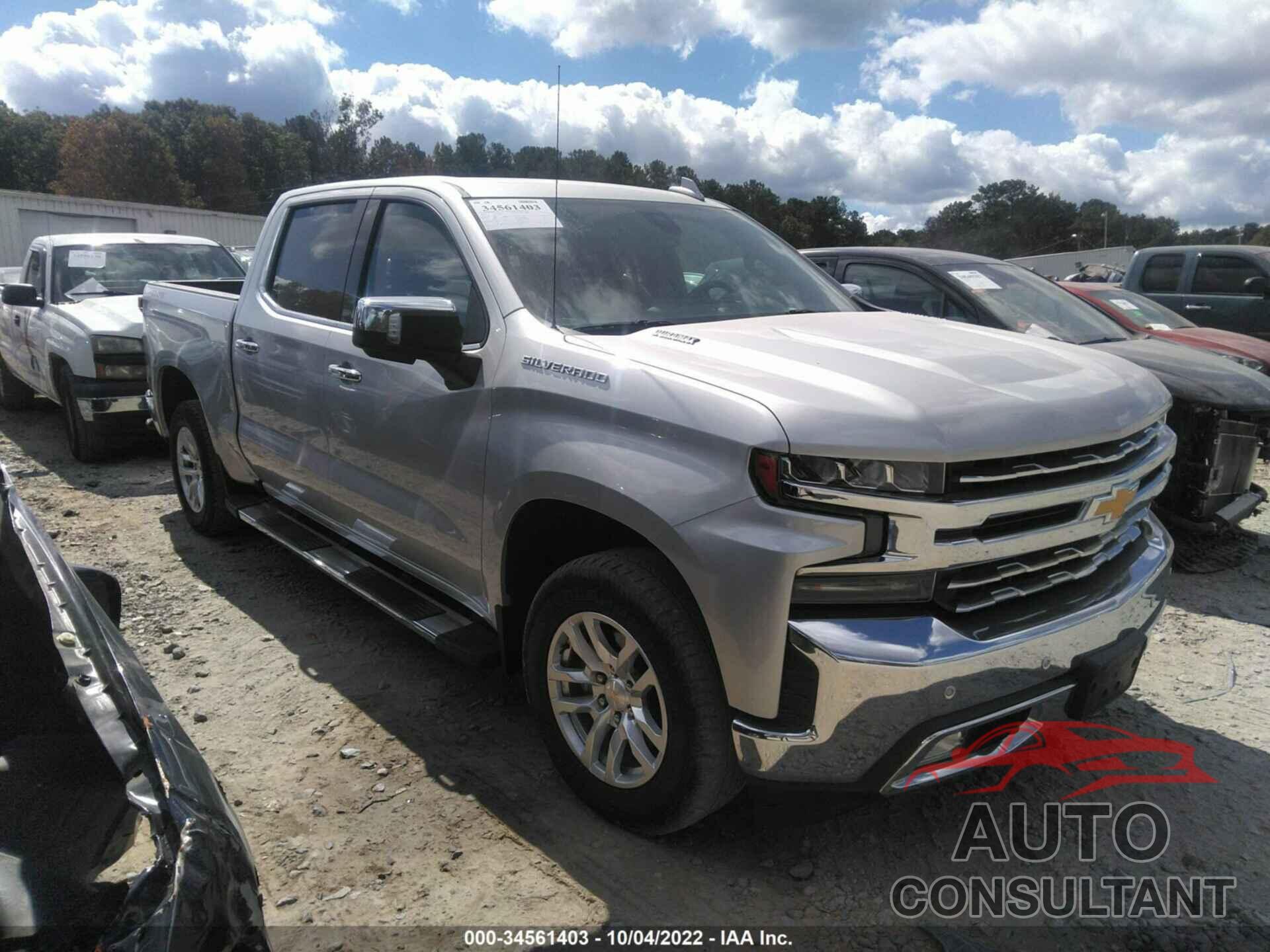 CHEVROLET SILVERADO 1500 2020 - 3GCUYGET6LG188545