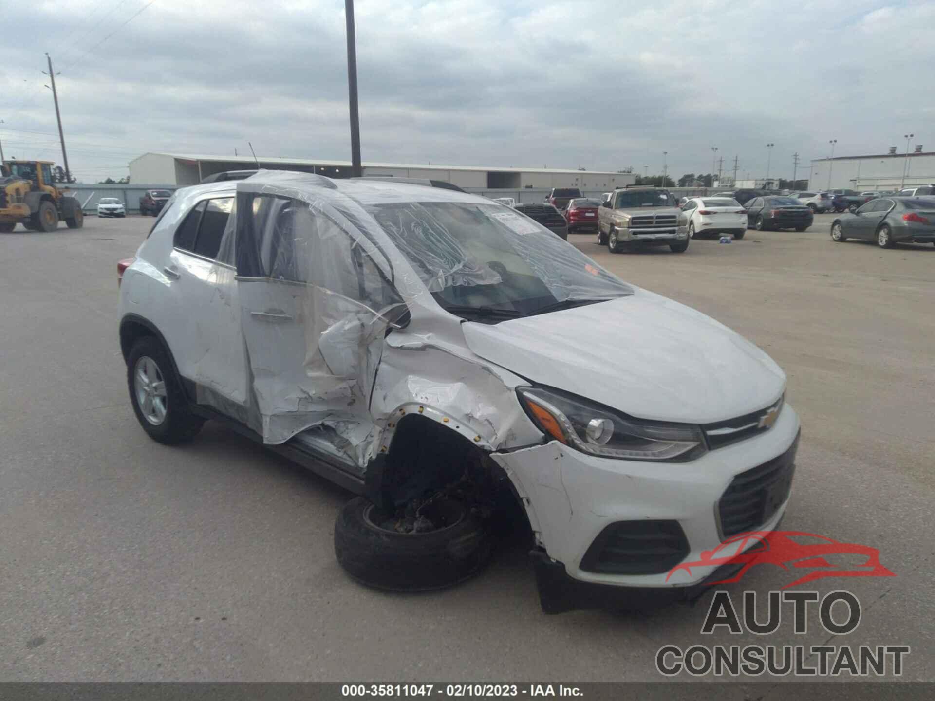 CHEVROLET TRAX 2020 - KL7CJLSB8LB010419